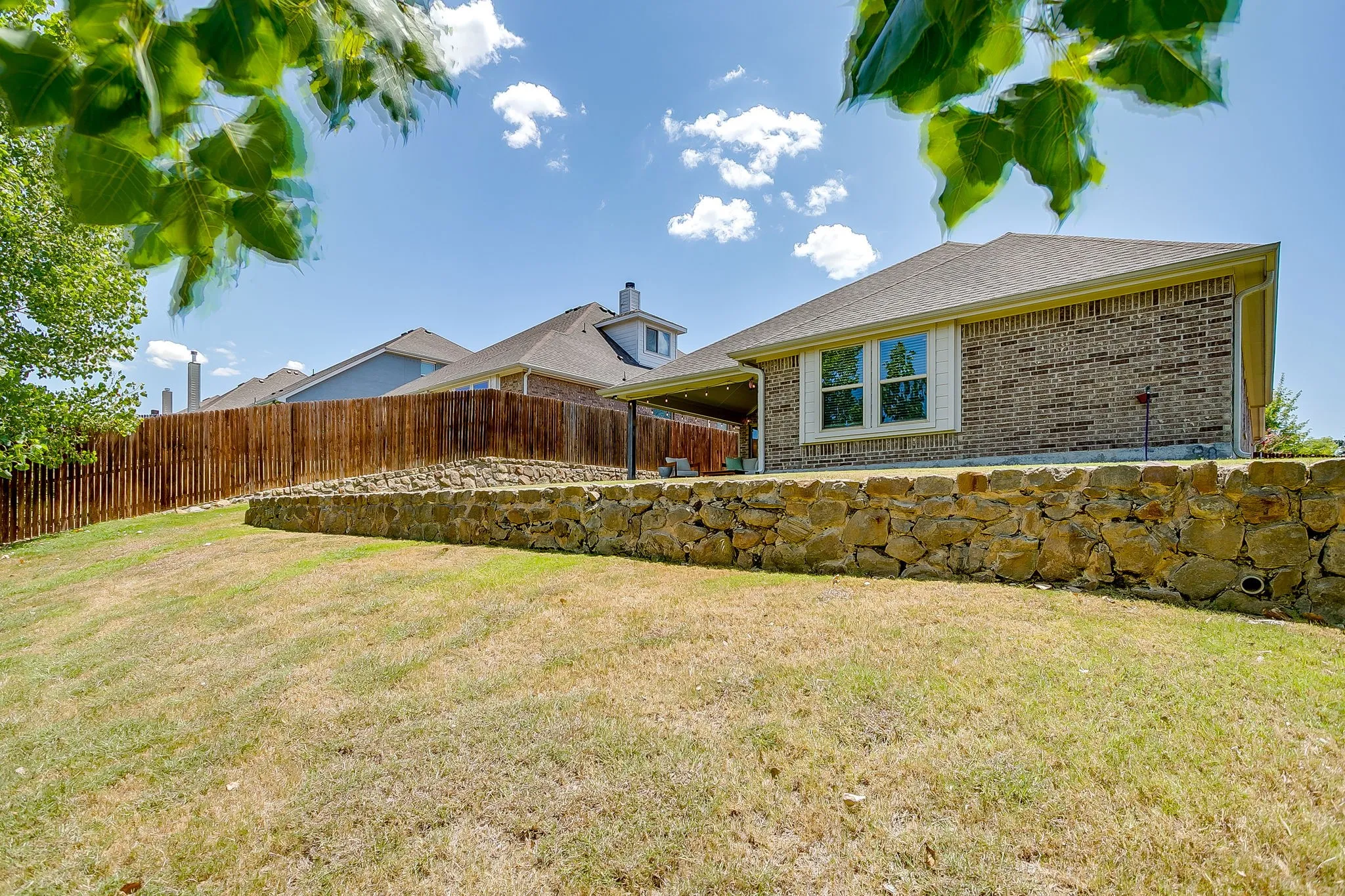 Lower yard