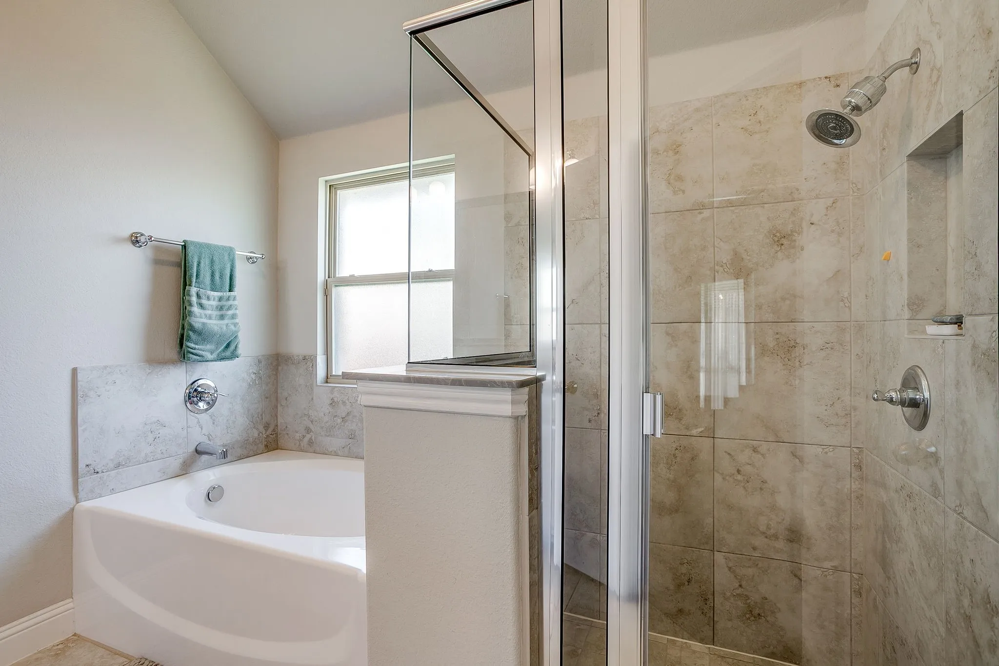 Separate shower