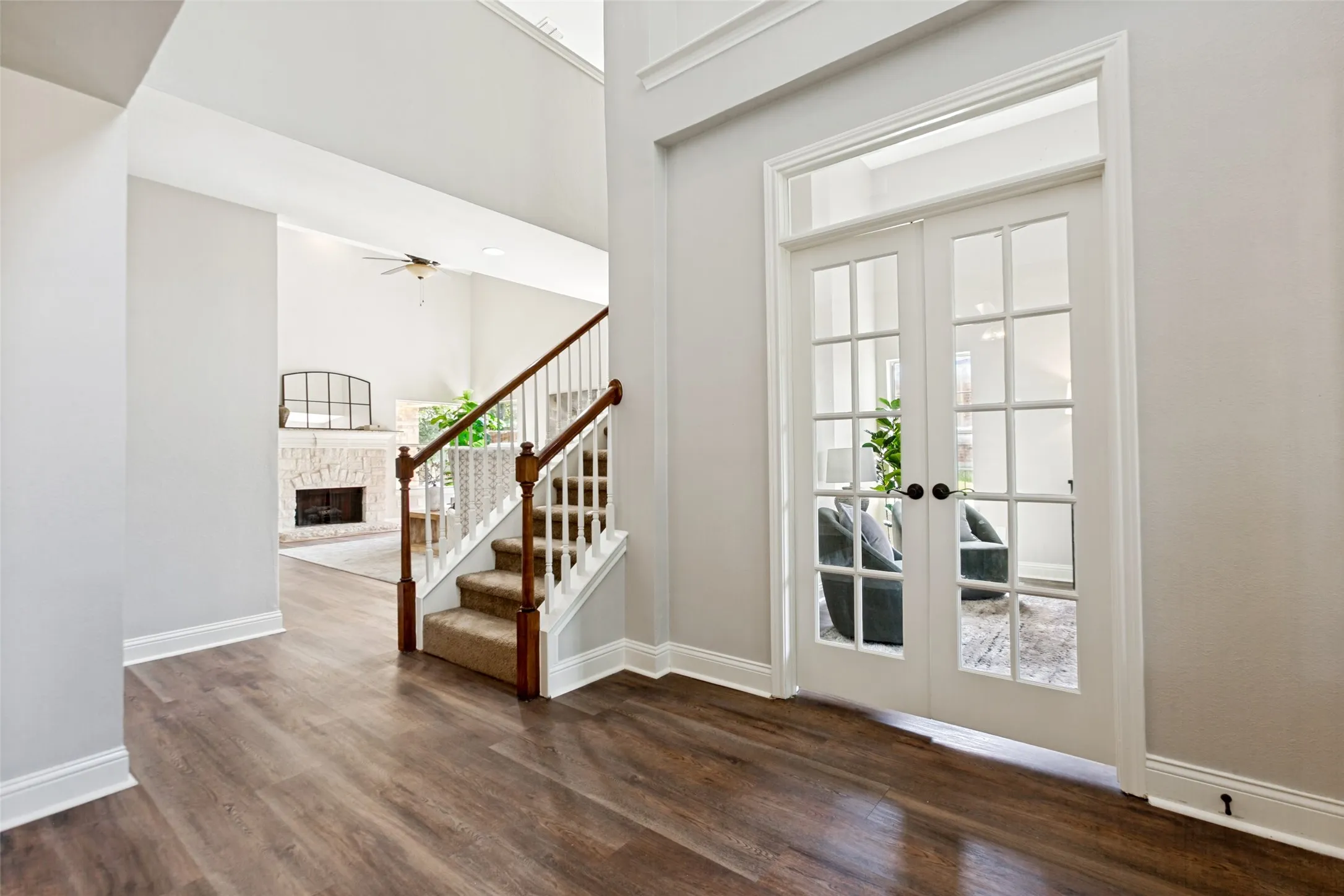 This Office is super large and well-positioned in this beautiful home - could be used as another bedroom, music room, work-out space, you name it!