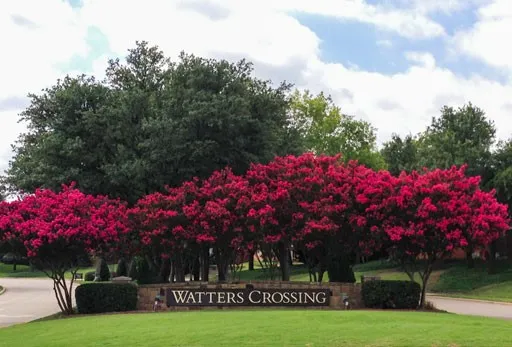 Watters Crossing Amenities include pickleball courts, basketball and tennis courts, swimming pool and more!  This beautiful home is situated within steps of the Amenities Center!