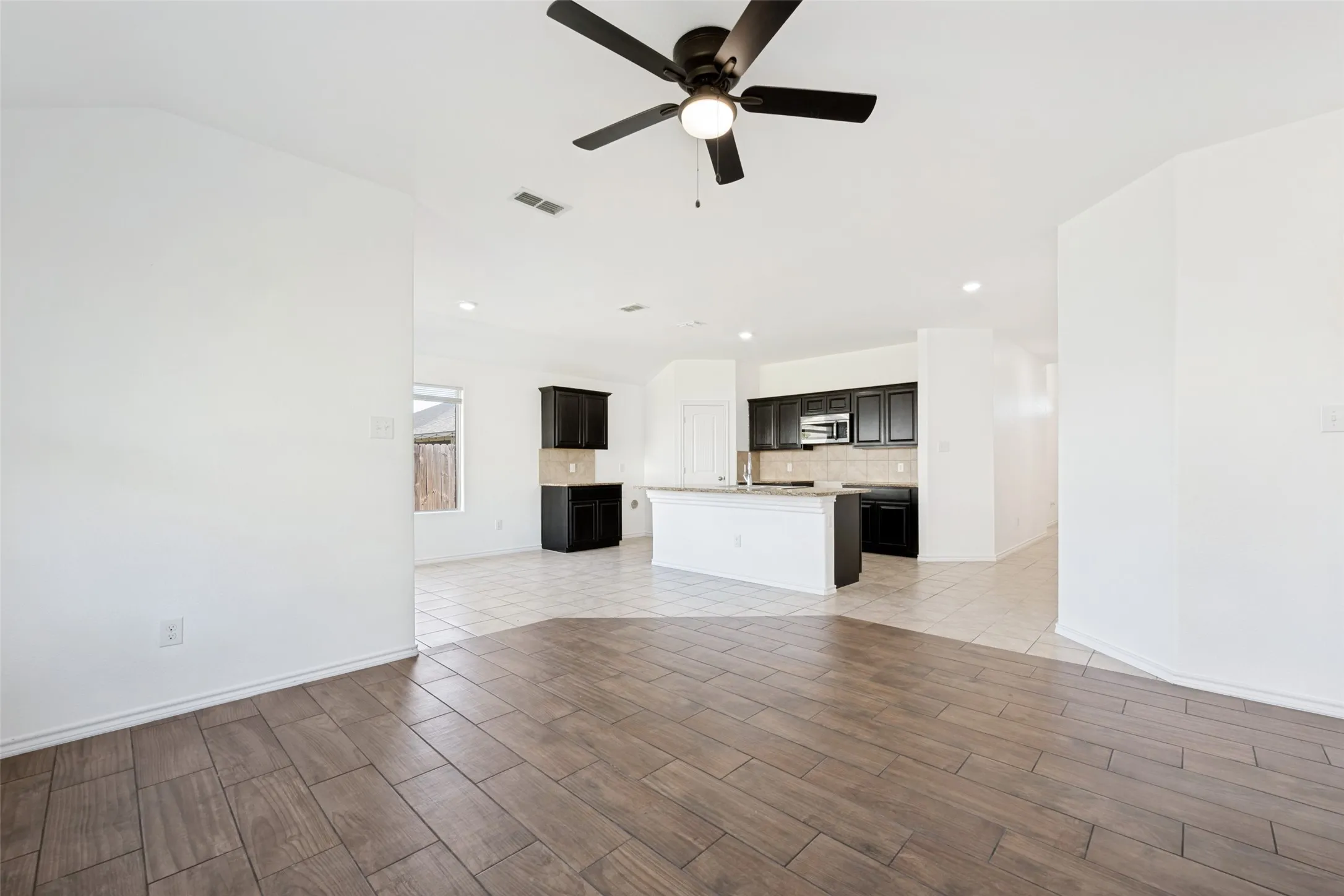 Open floor plan
