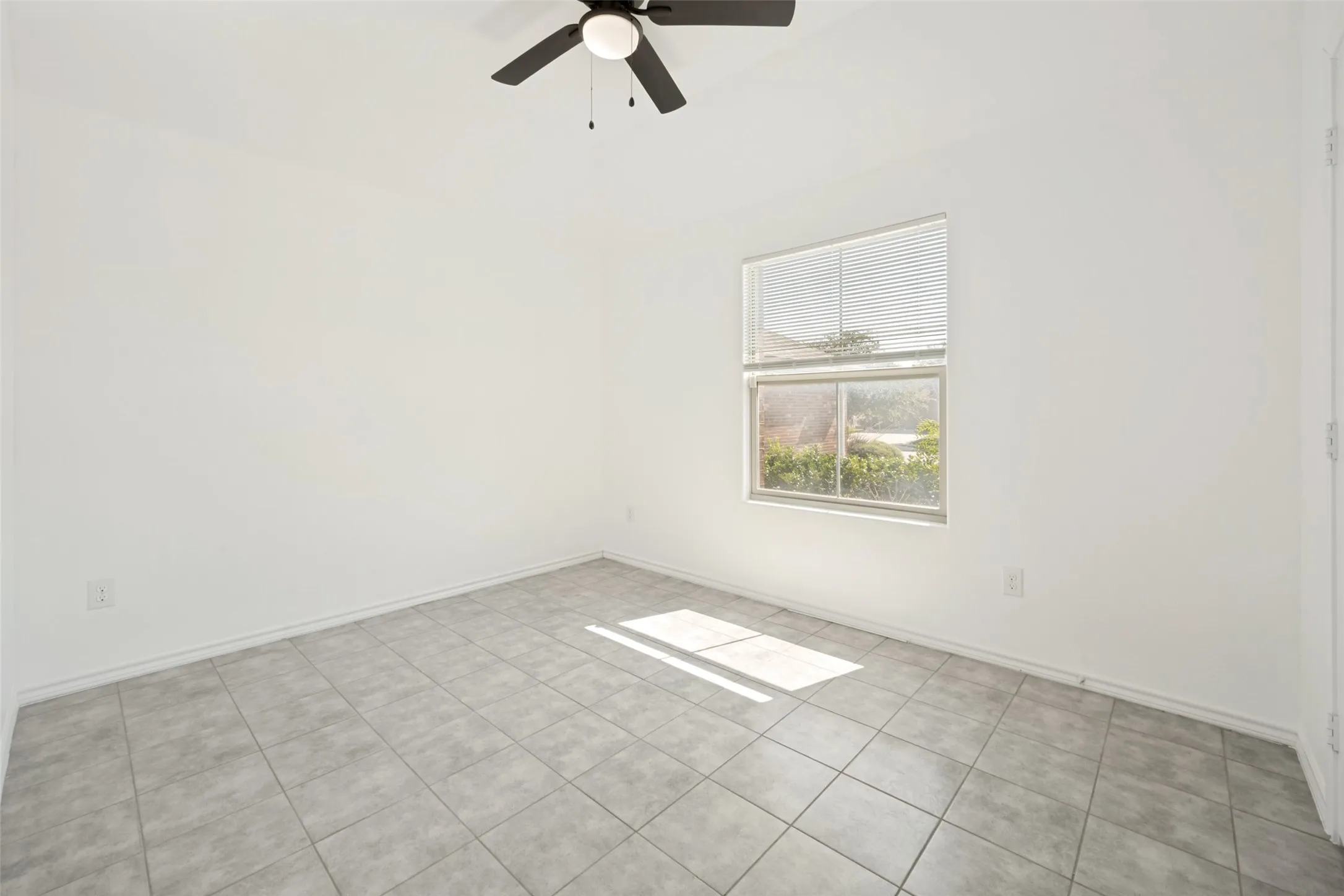 No carpet in the bedroom