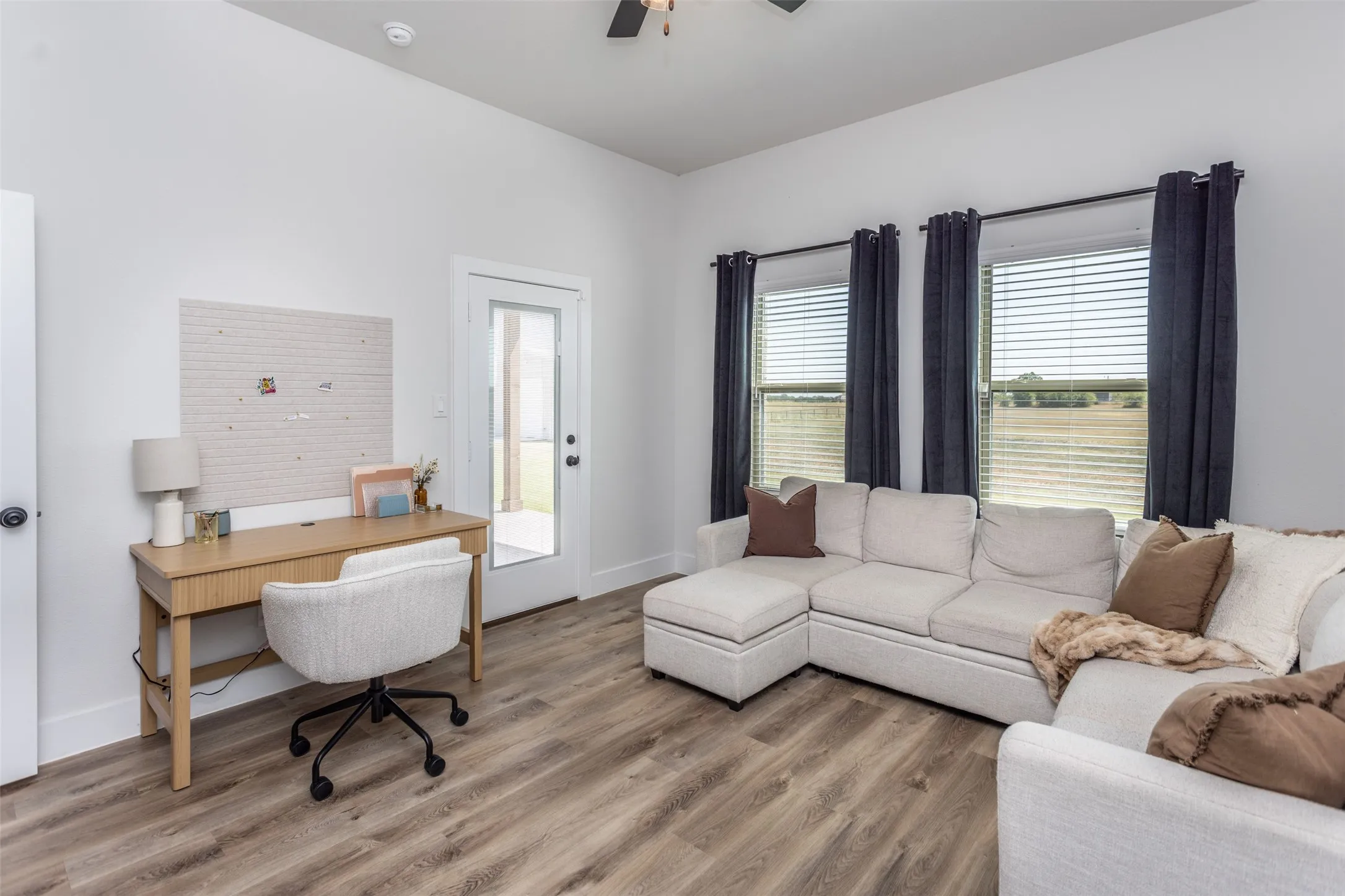 Additional living room or flex space.