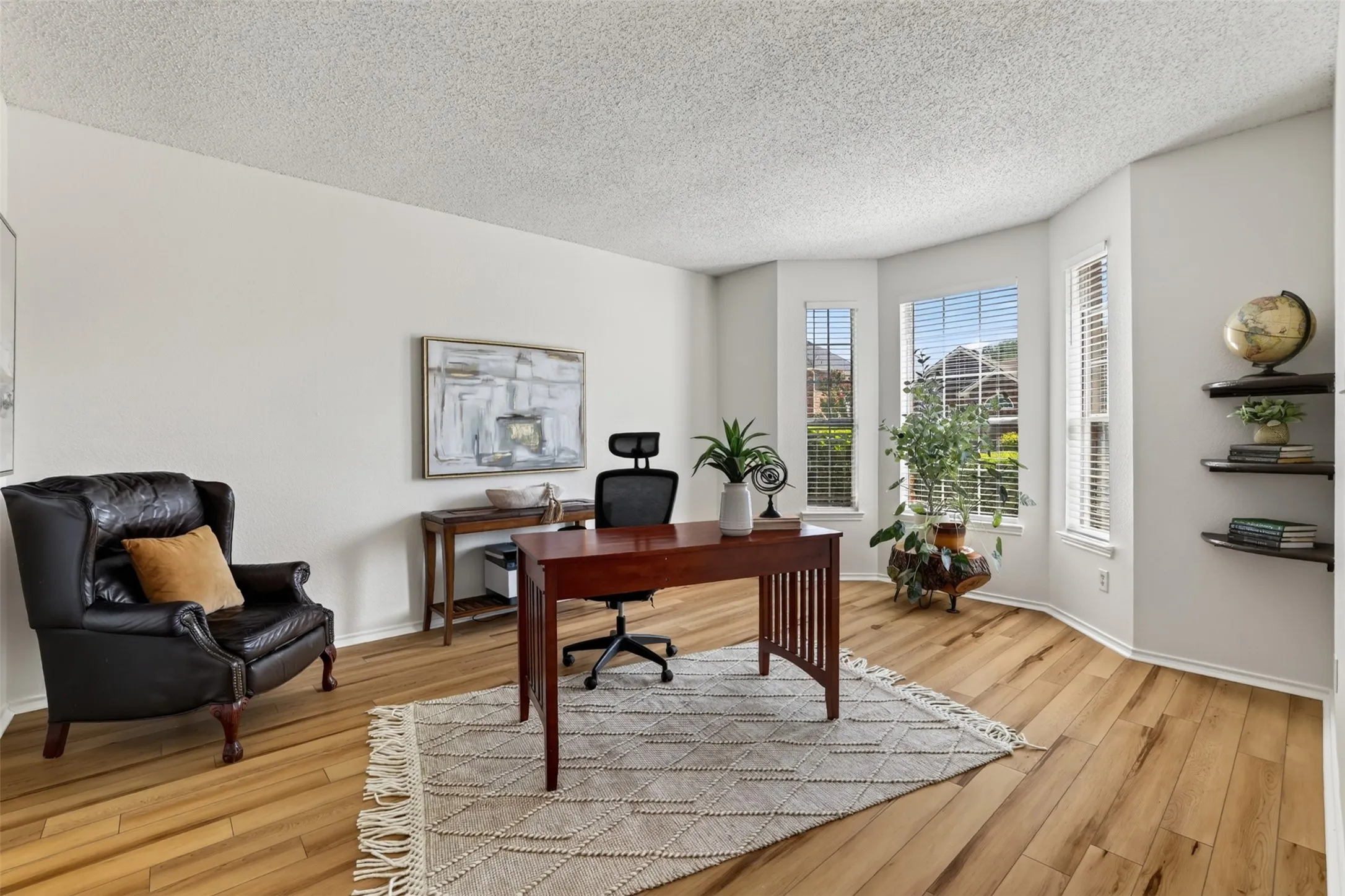 2nd Living Area used as office.