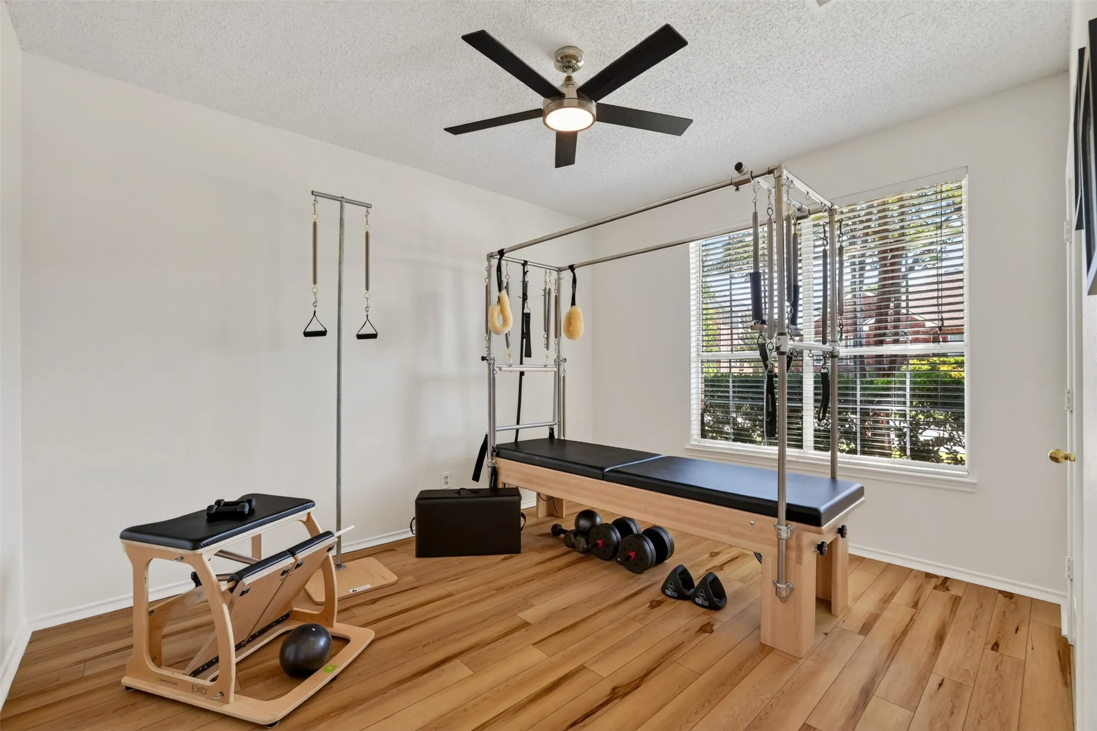 Ist Floor Bedroom used as Pilates studio.