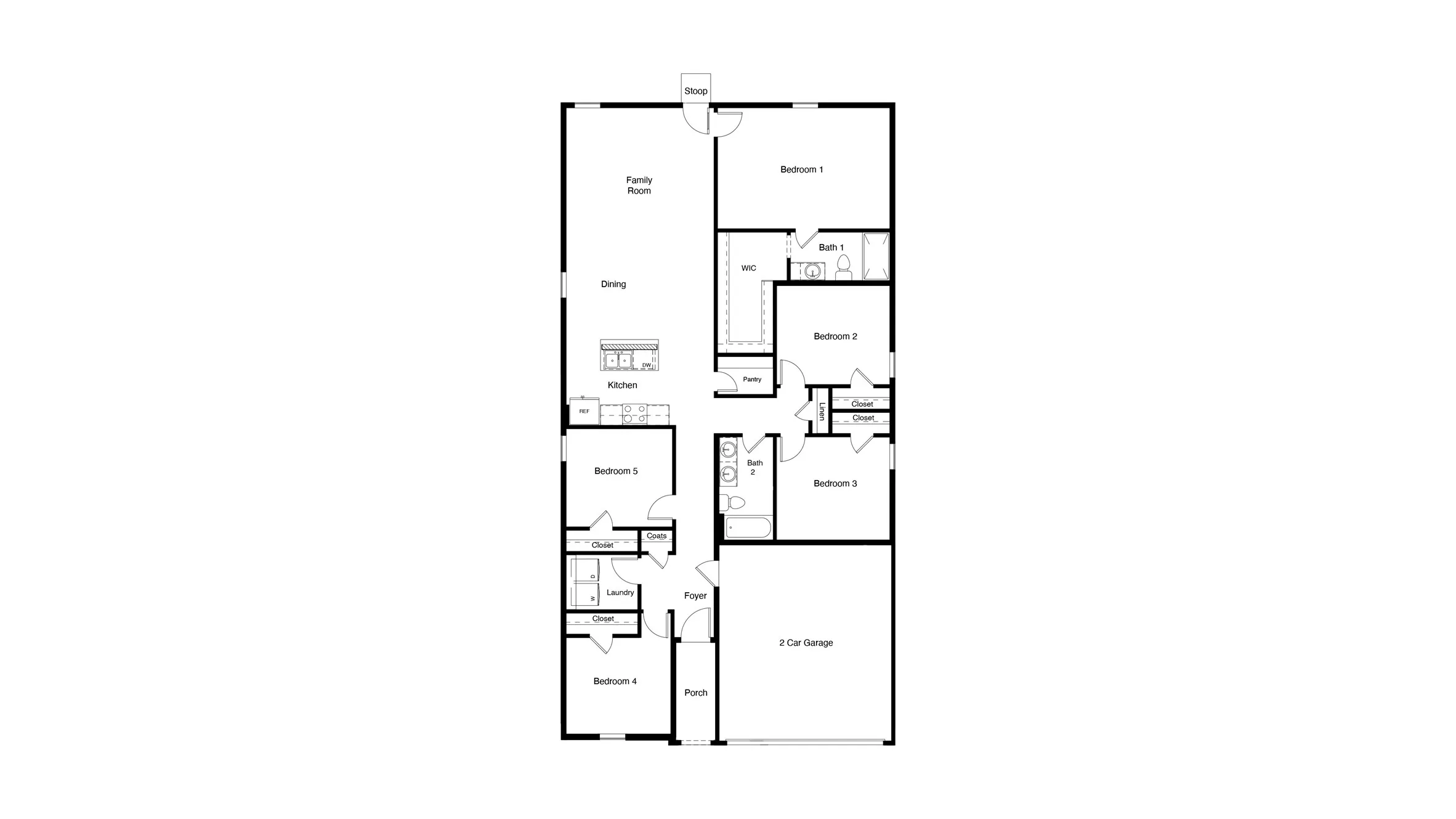D.R. Horton's  Carson floorplan - All Home and community information, including pricing, included features, terms, availability and amenities, are subject to change at any time without notice or obligation. All Drawings, pictures, photographs, video, square footages, floor plans, elevations, features, colors and sizes are approximate for illustration purposes only and will vary from the homes as built.