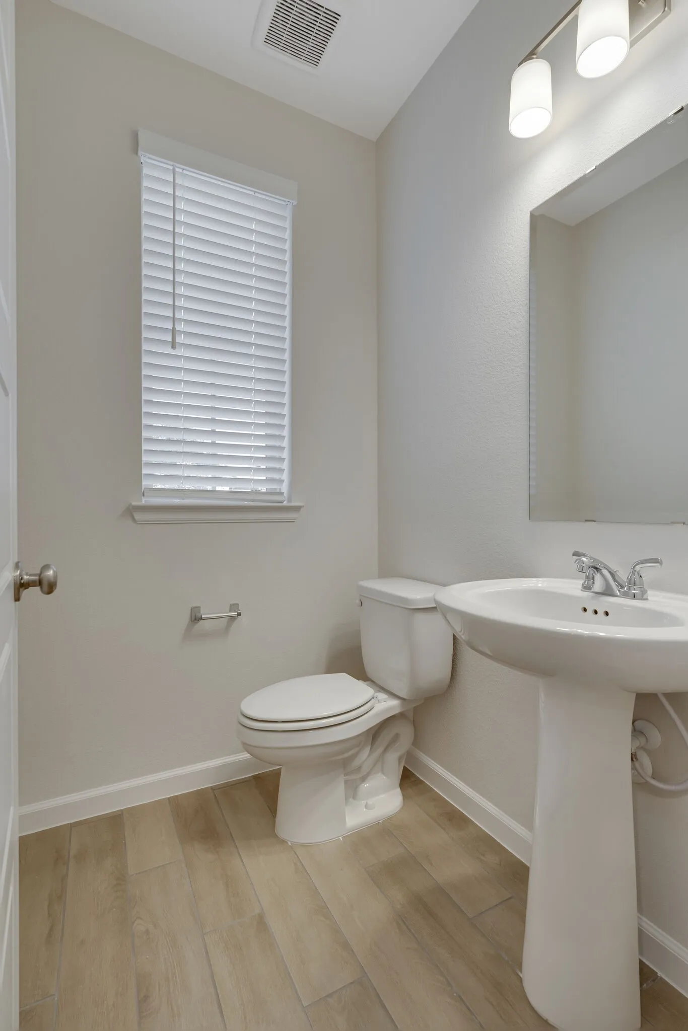 Downstairs half bath
