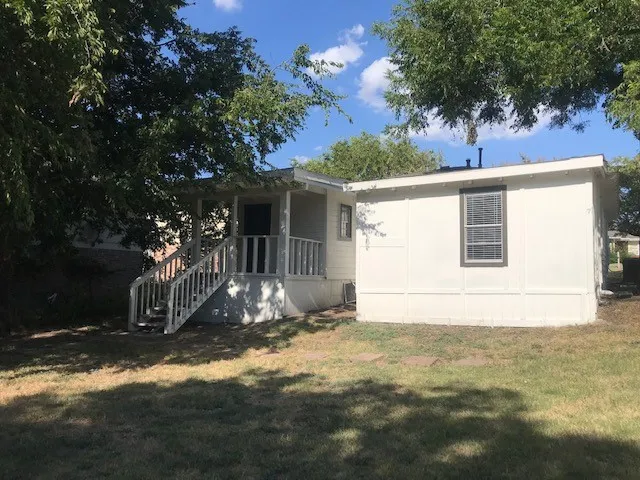 Back of home