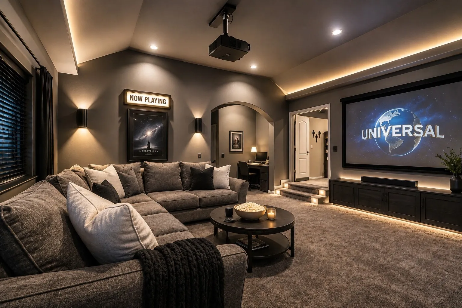 Virtually staged-this is loft area 2nd fl