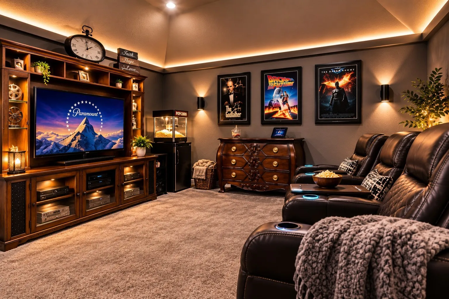 2nd fl living could be media room (virtually staged)