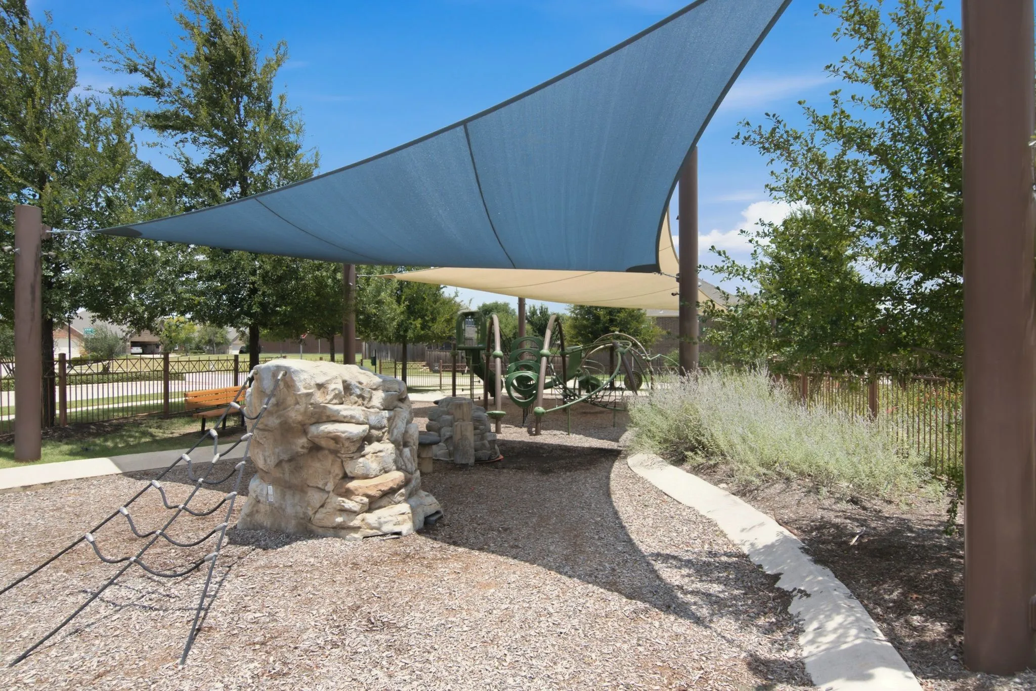 The community offers many wonderful amenities... pretty sure fun is on the agenda at this playground!