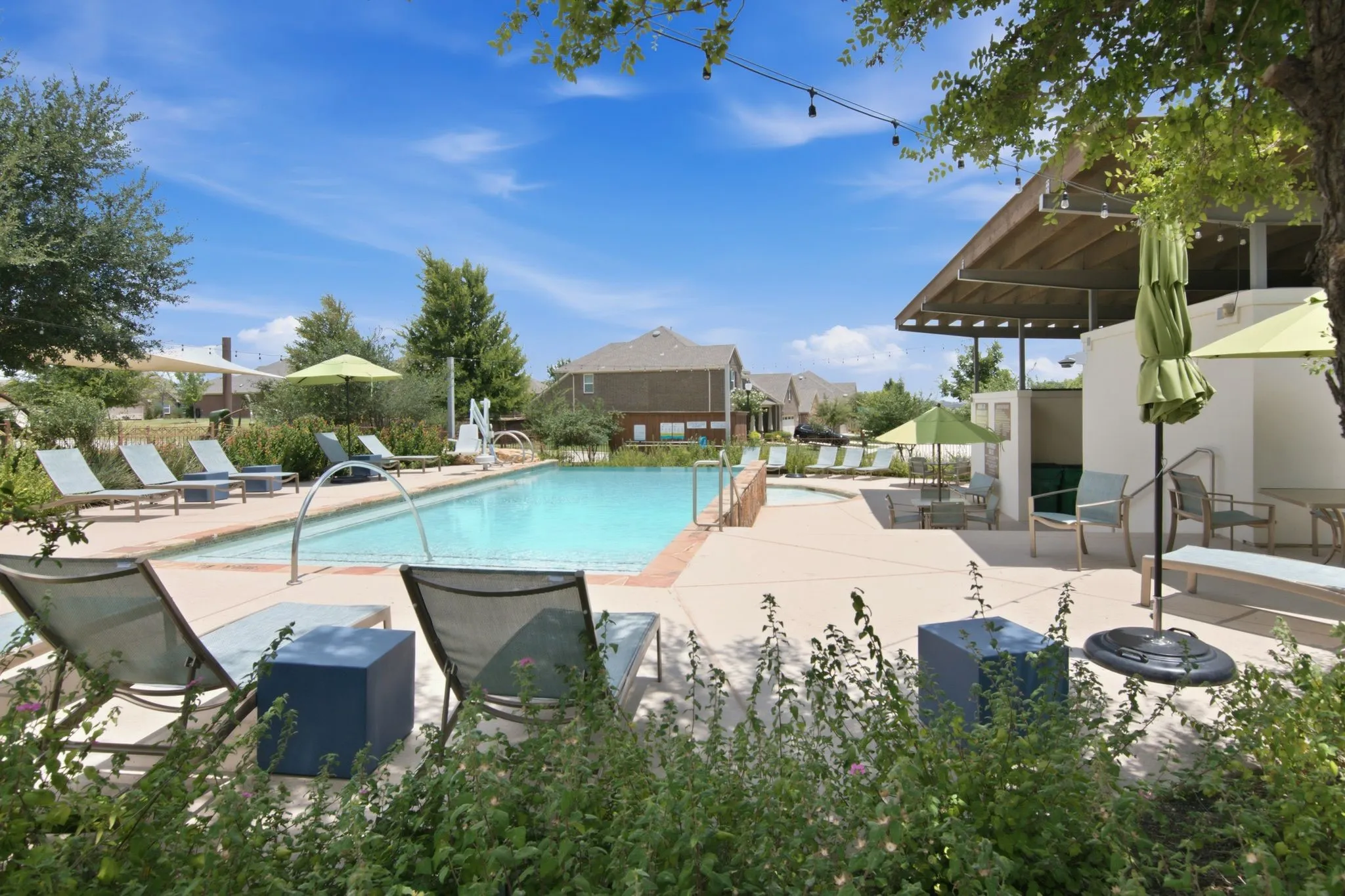 The community offers many wonderful amenities!  The Westbridge Pool offers a very convenient location for a poolside experience!