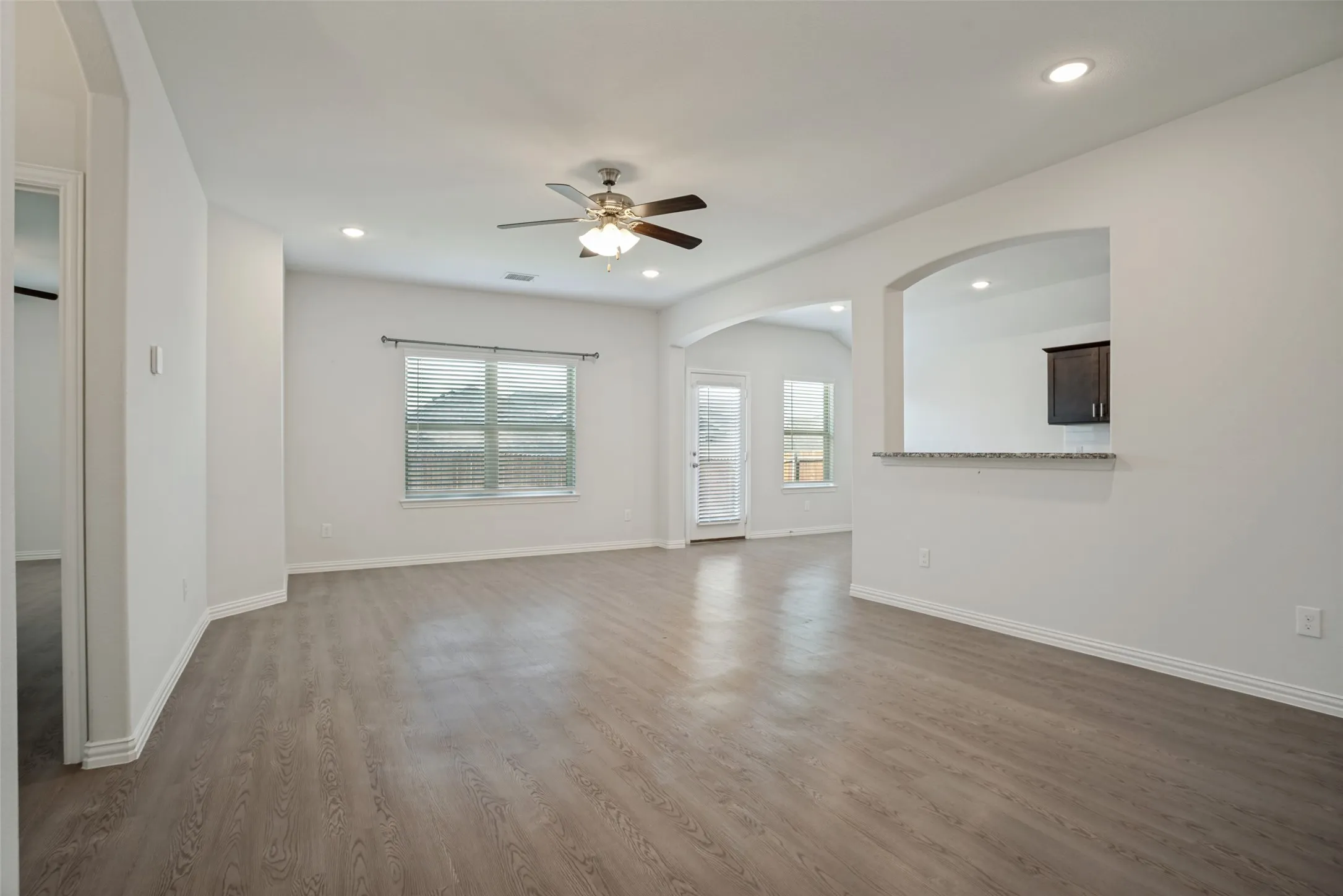 LVP flooring throughout the home