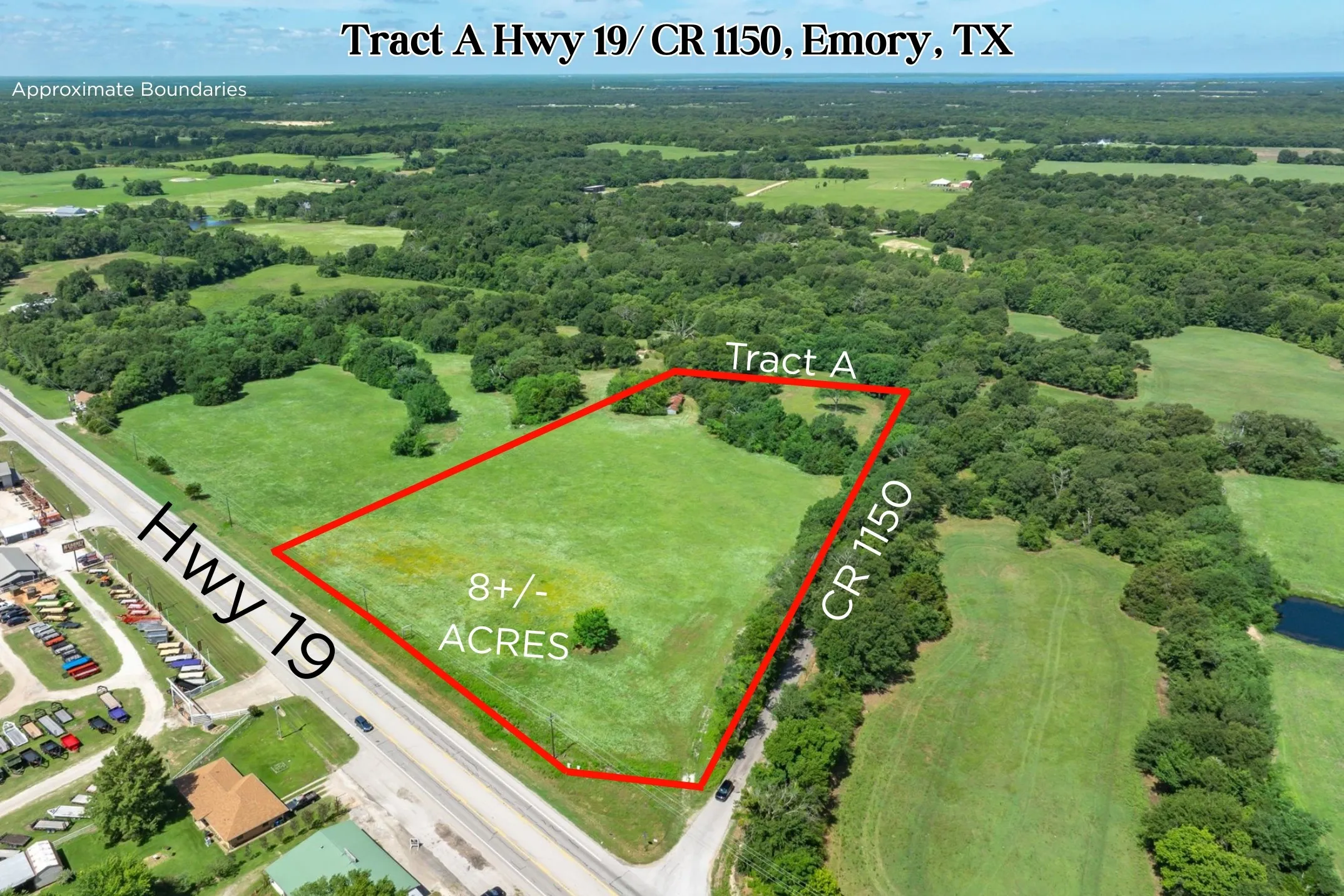 Unimproved Land For Sale in Rains County , Tract A State Hwy 19 & RS CR 1150, Emory, Texas 75440, 0, 0, Garage spaces, 0 Sqft, built in 0, Price $872,775, mls#21343917, Real Estate Agent in Emory, Homes For Sale in Rains county, Homes For Sale in Emory, Realtor in Emory Texas, Real Estate Brokerage Independent Realty Texas, Luminita Cordes Realtor