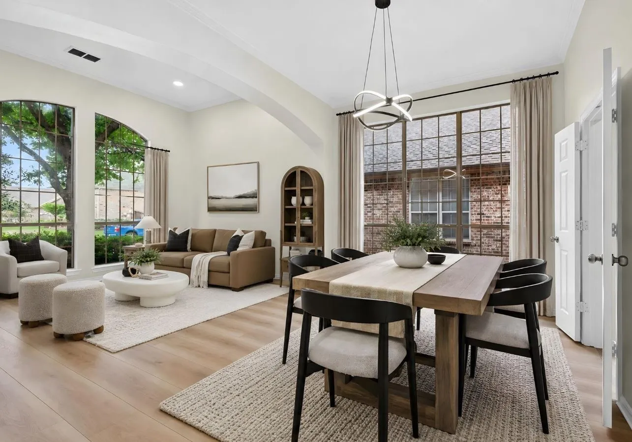 Formal dining and living room