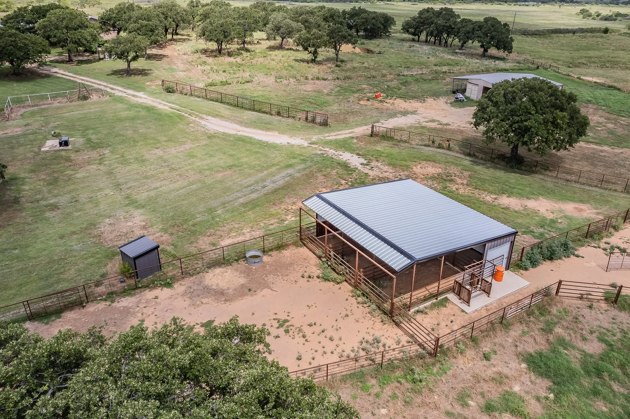 Bird's eye view featuring a rural view