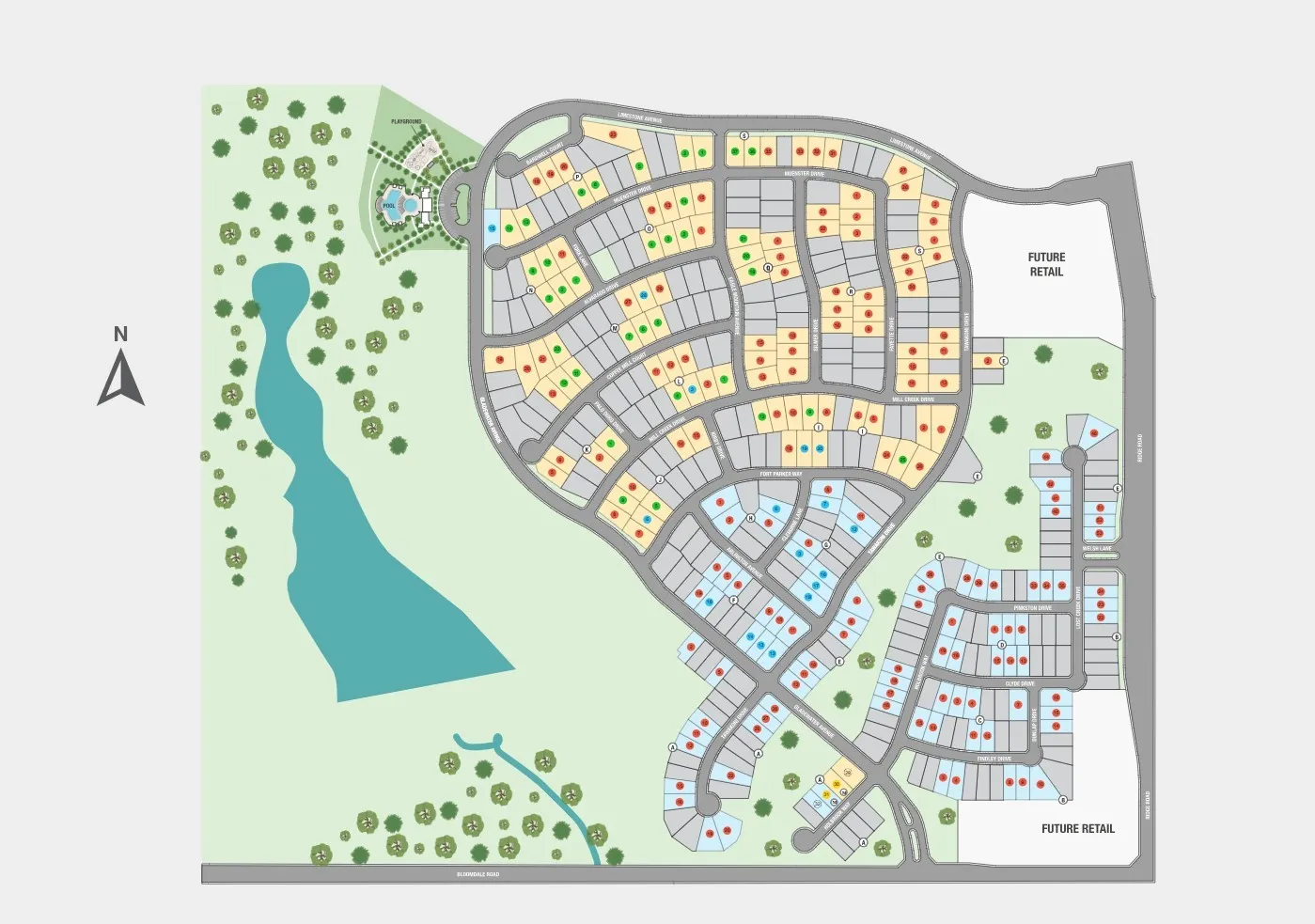 Highland Lakes Sitemap