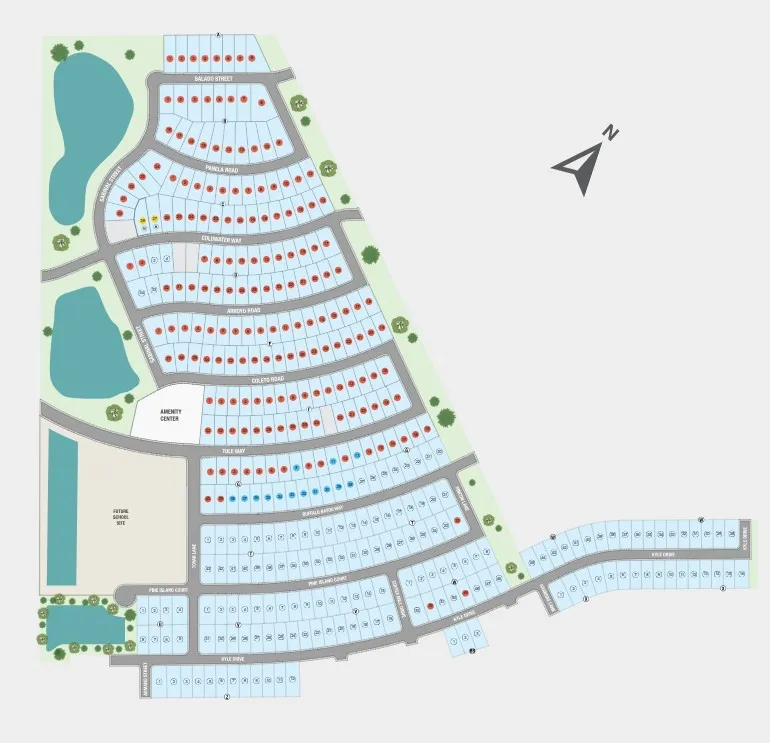 River Ridge Site Map