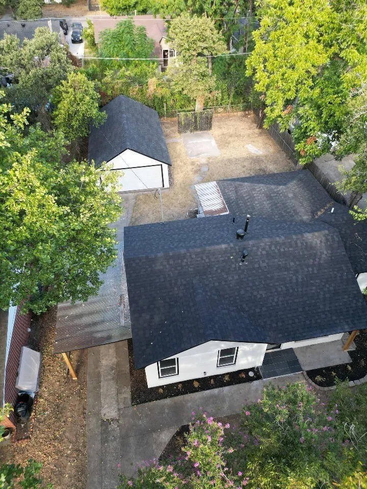 Aerial view of property