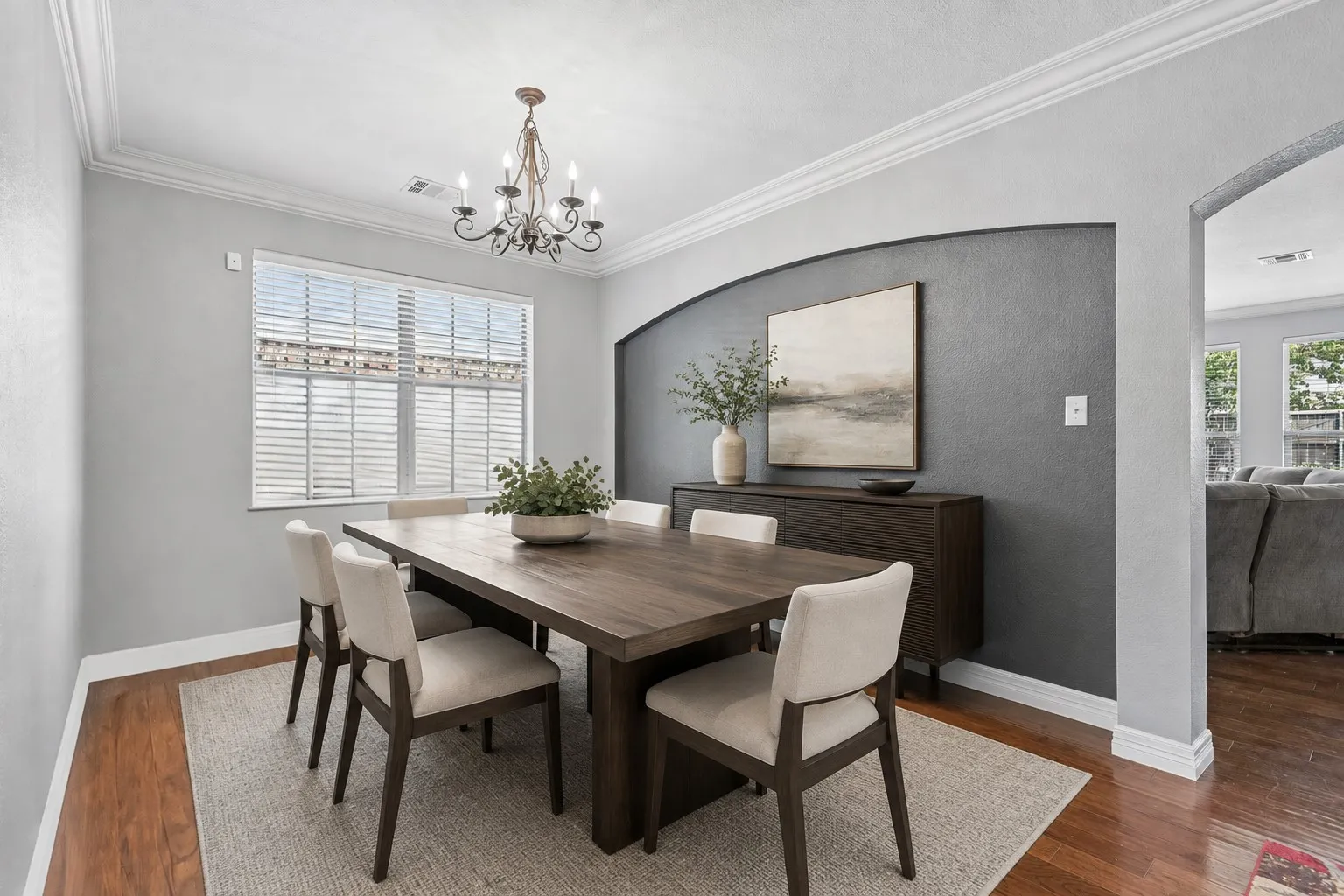 Dining Room - virtually staged