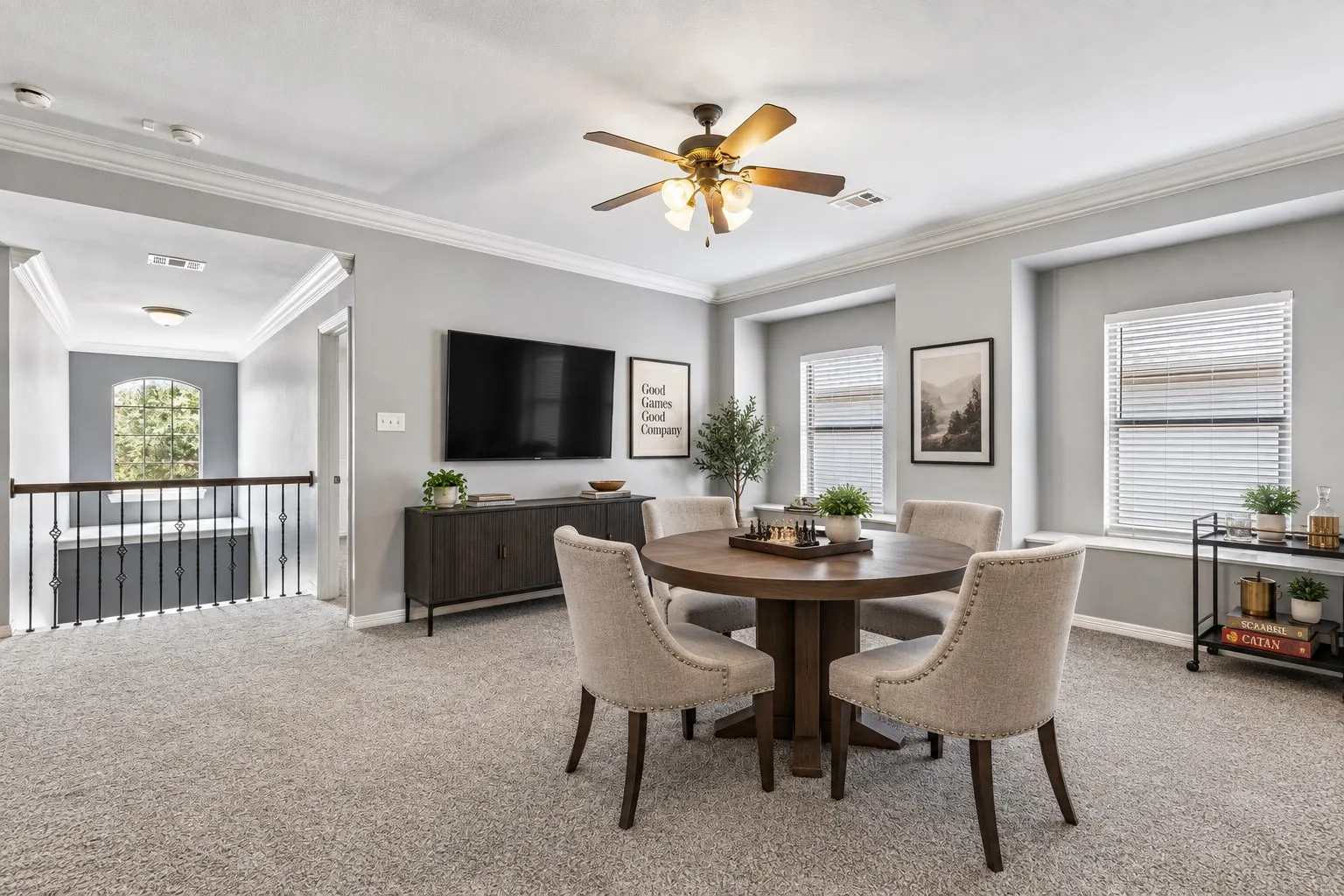 Loft - virtually staged