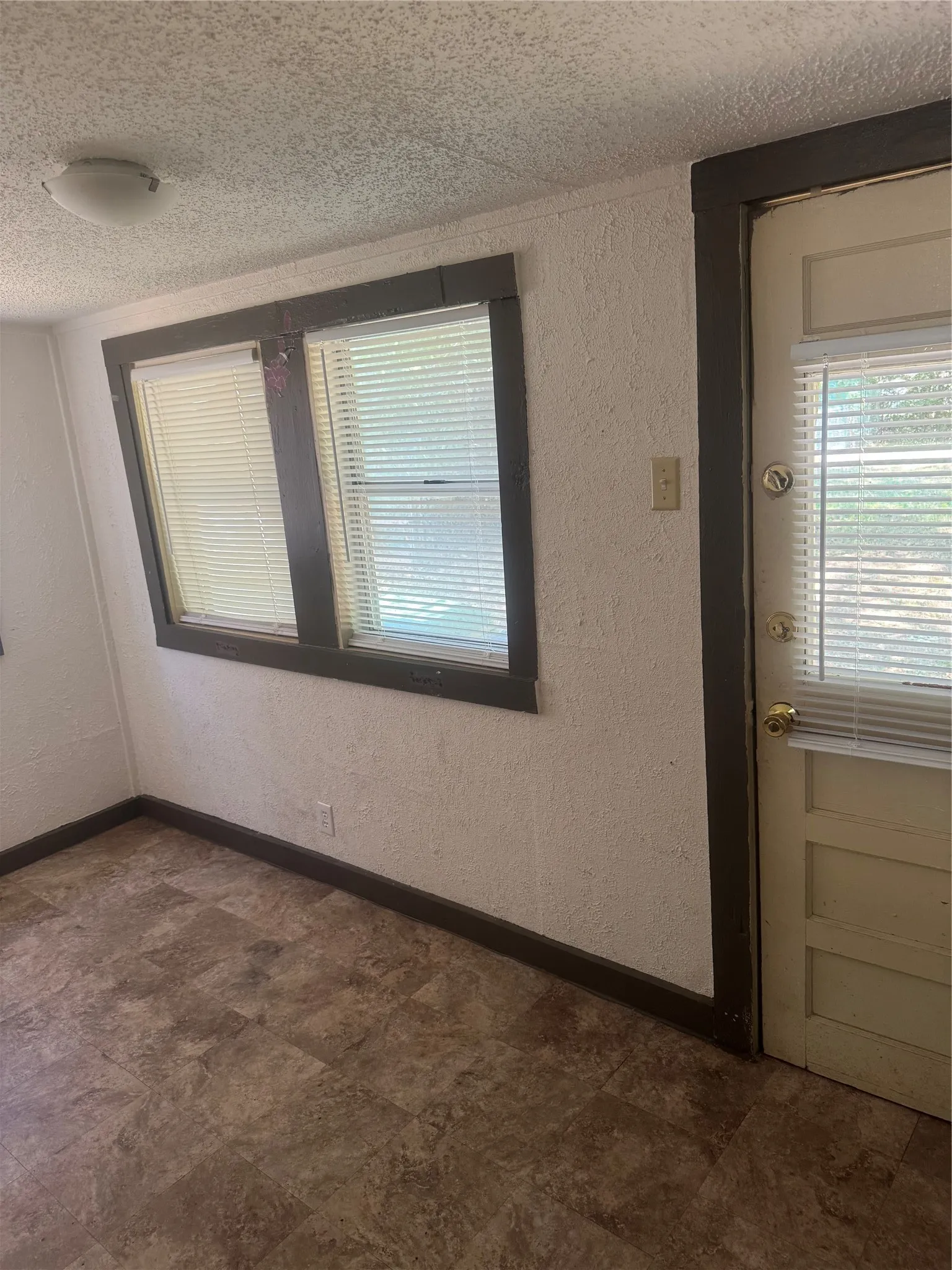 Enclosed back porch