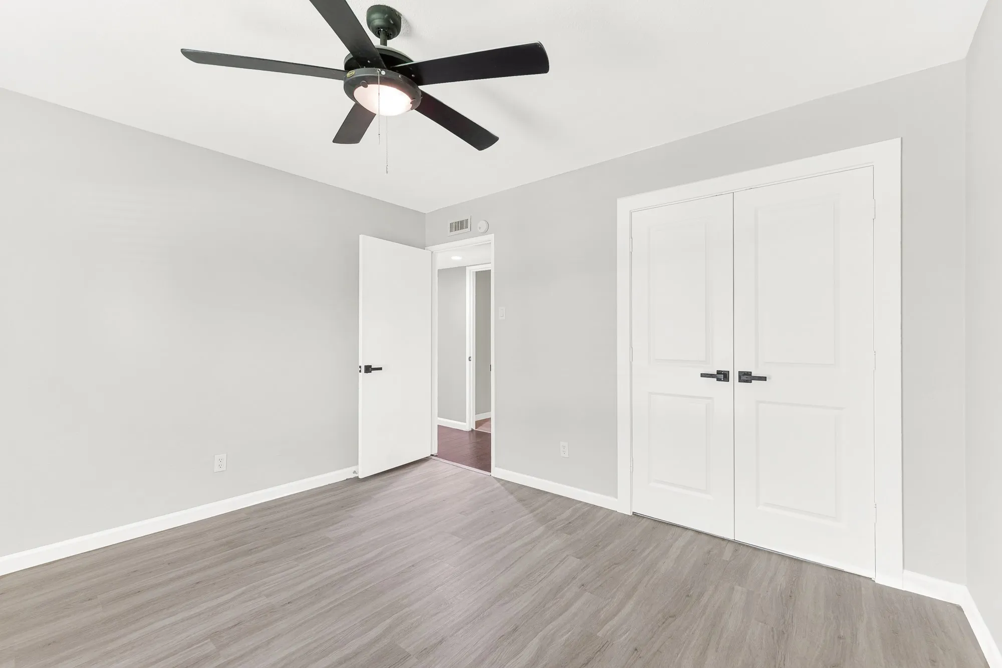 Another view of secondary bedroom.