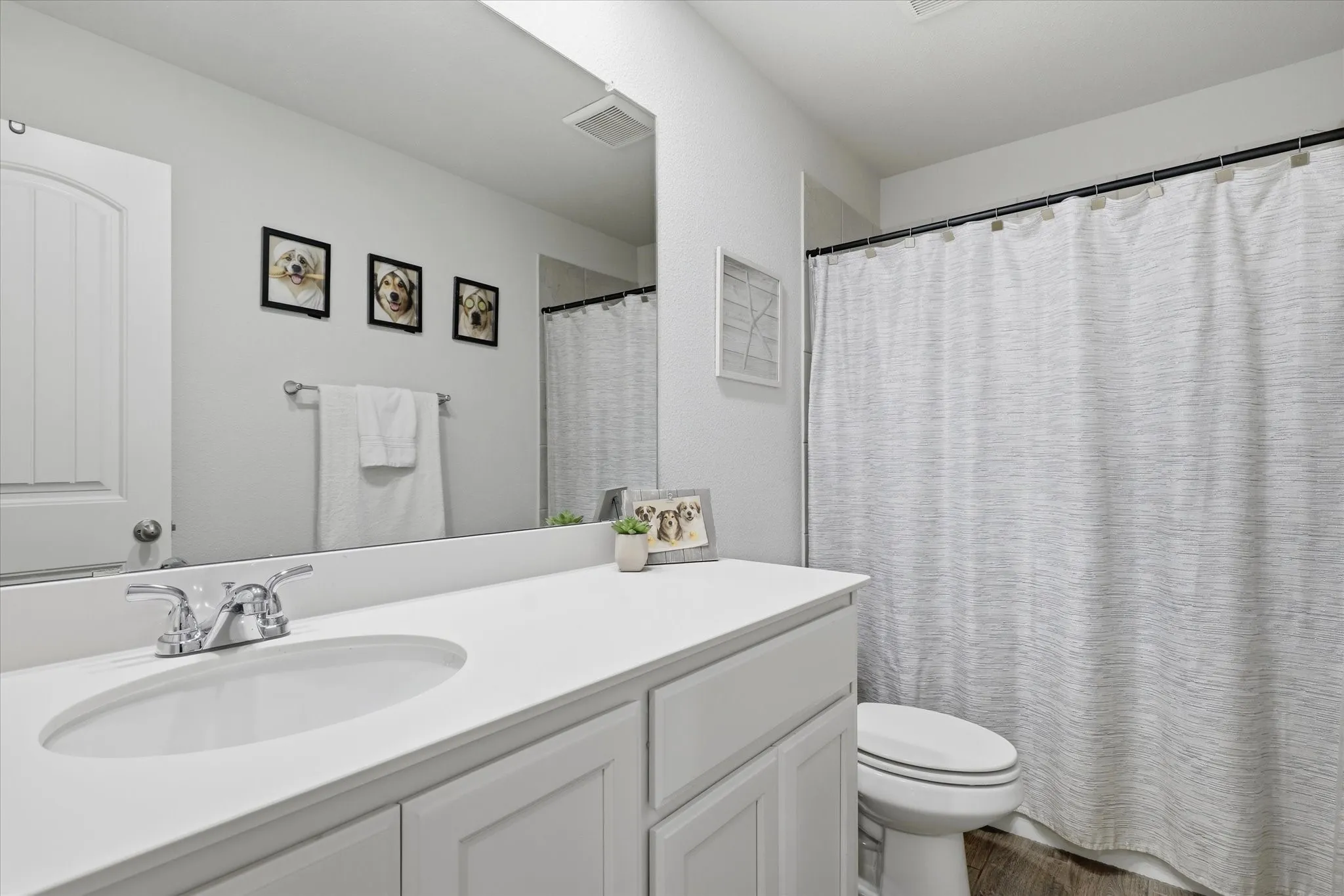 Full Bath between Bedrooms #2 & #3