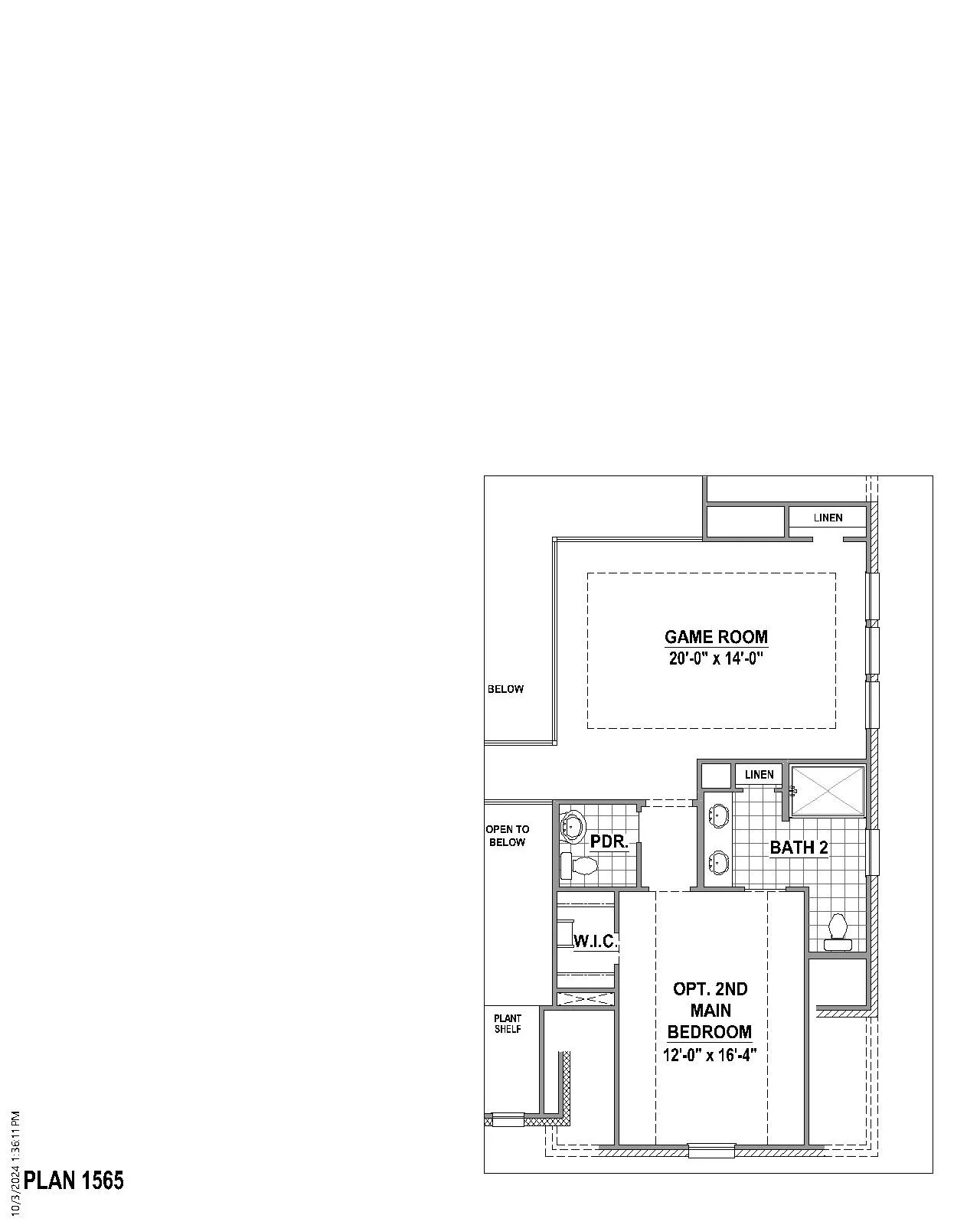 Floor plan options