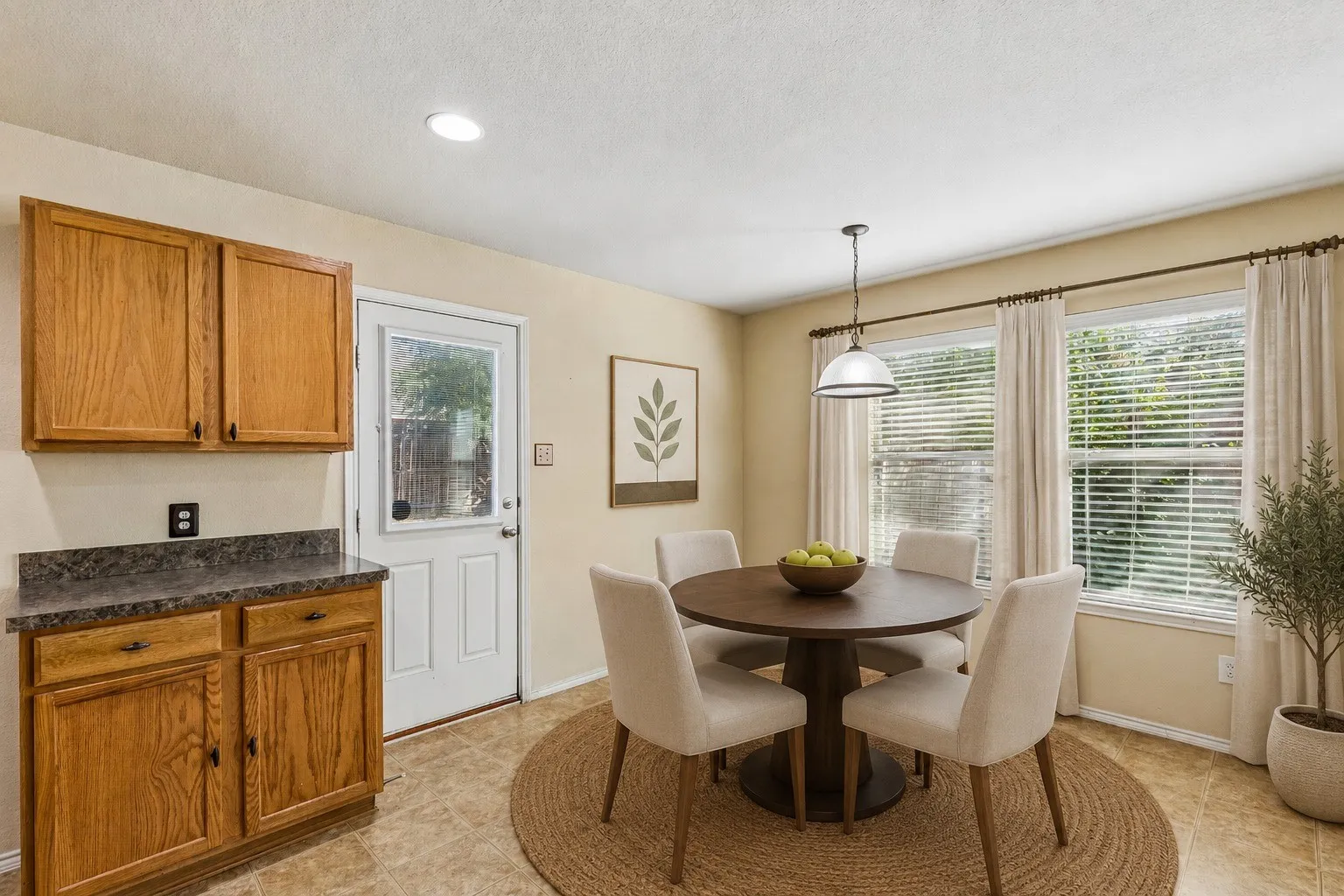 Dining Area—Virtually Staged