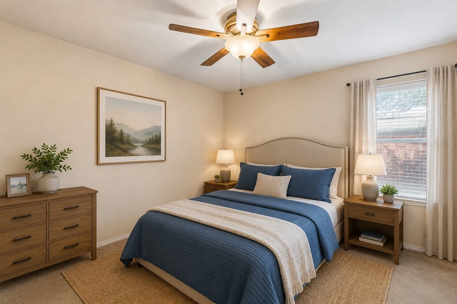Bedroom—Virtually Staged