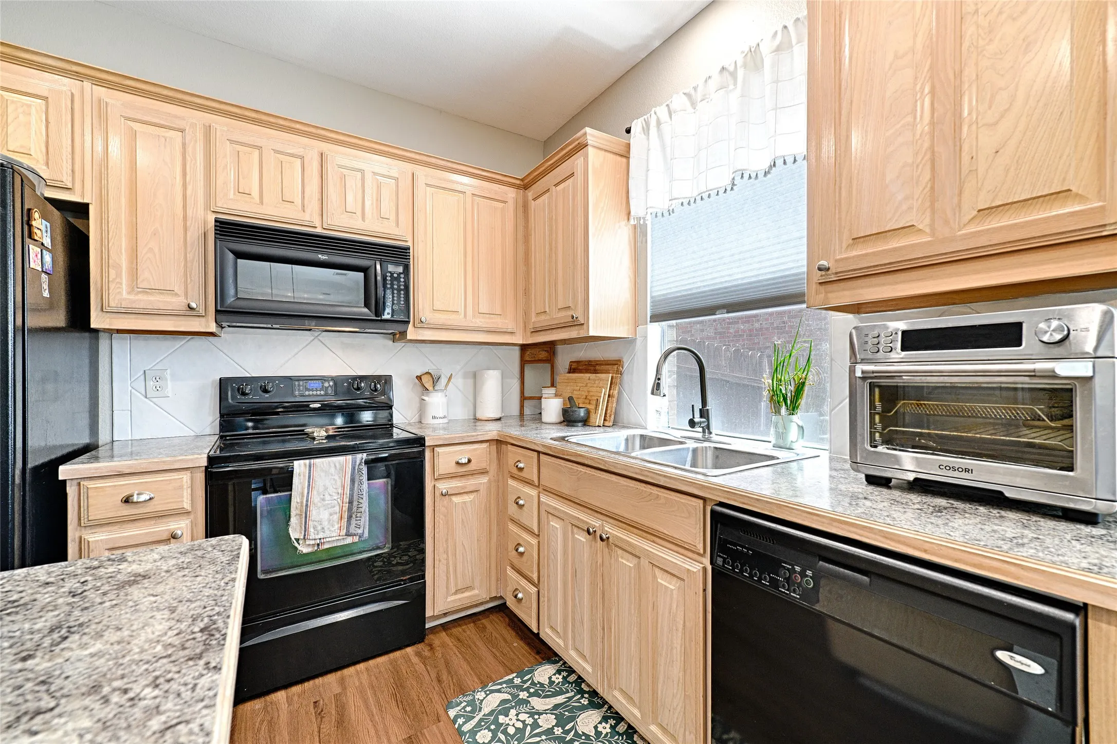 You have to have a window for your kitchen sink.