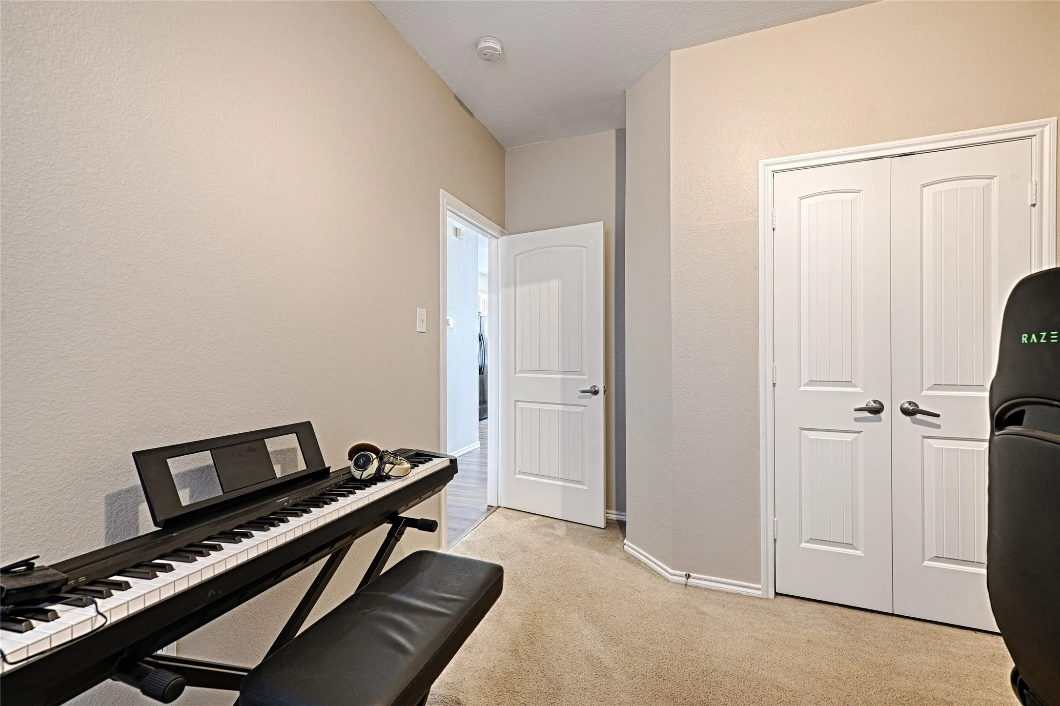 Another angle of the third bedroom with a nice sized closet.