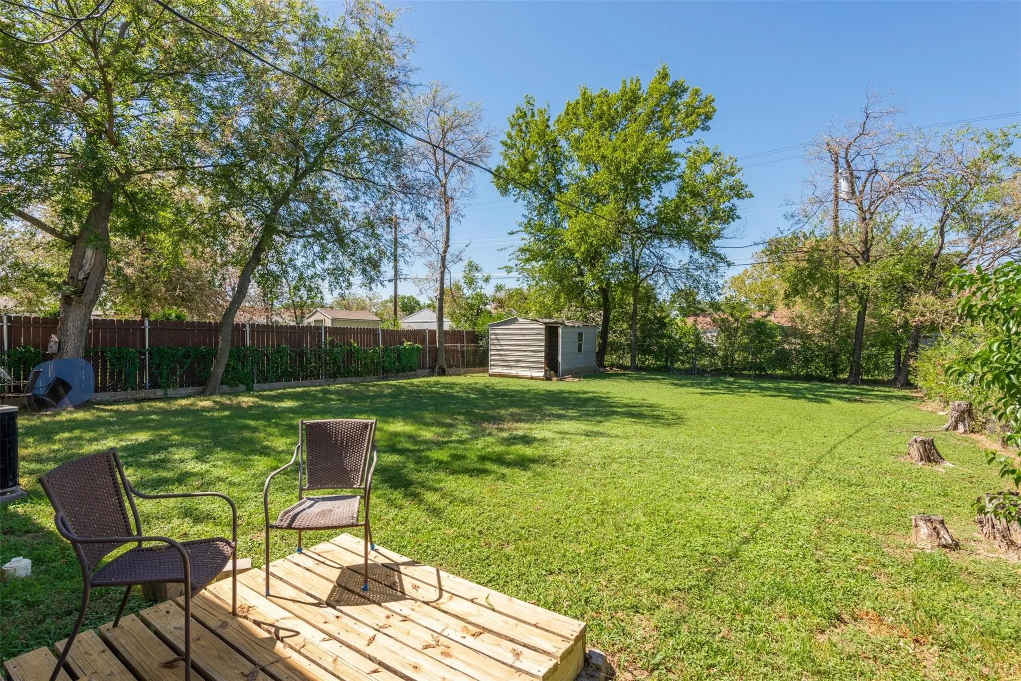Large Backyard