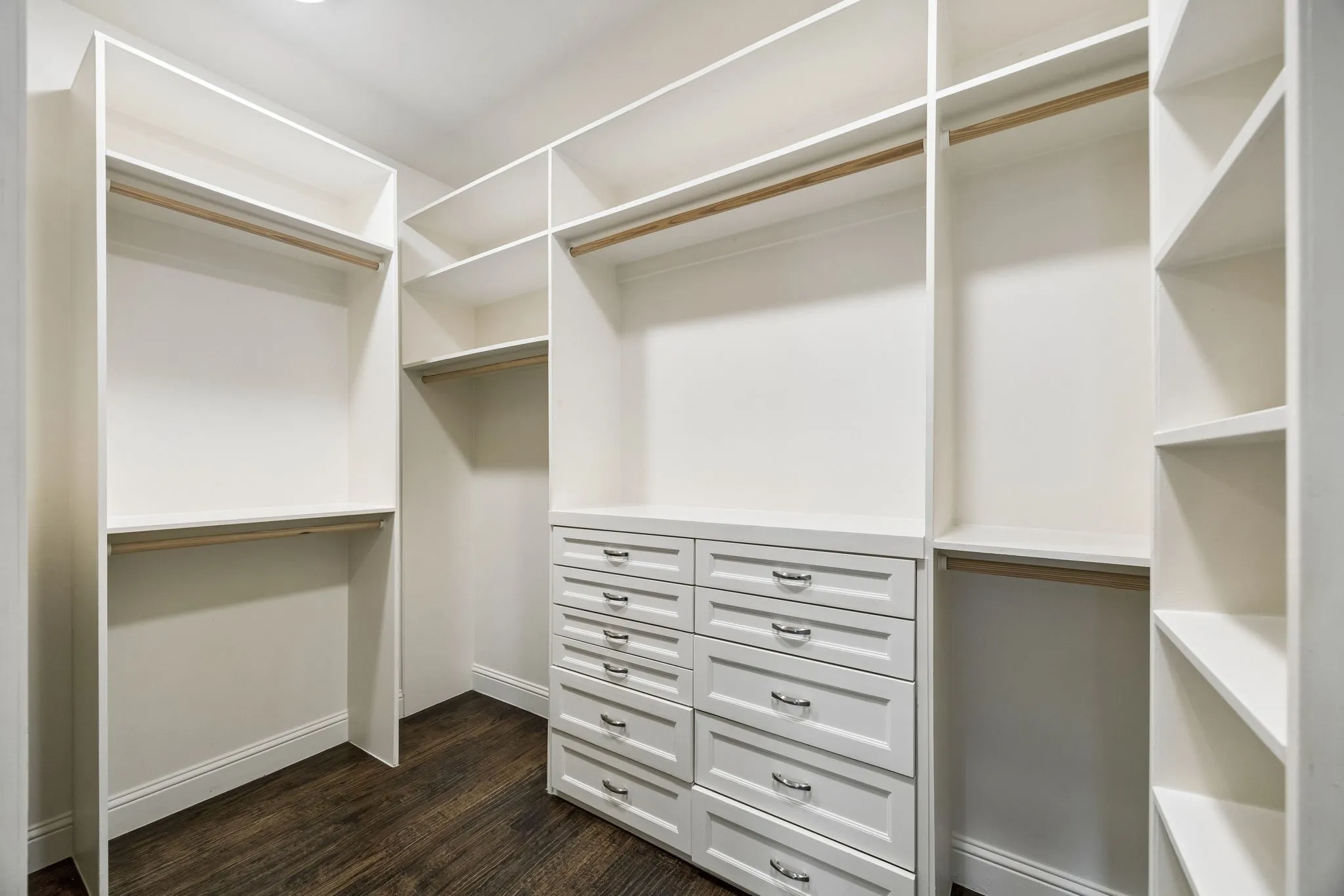 Primary closet.