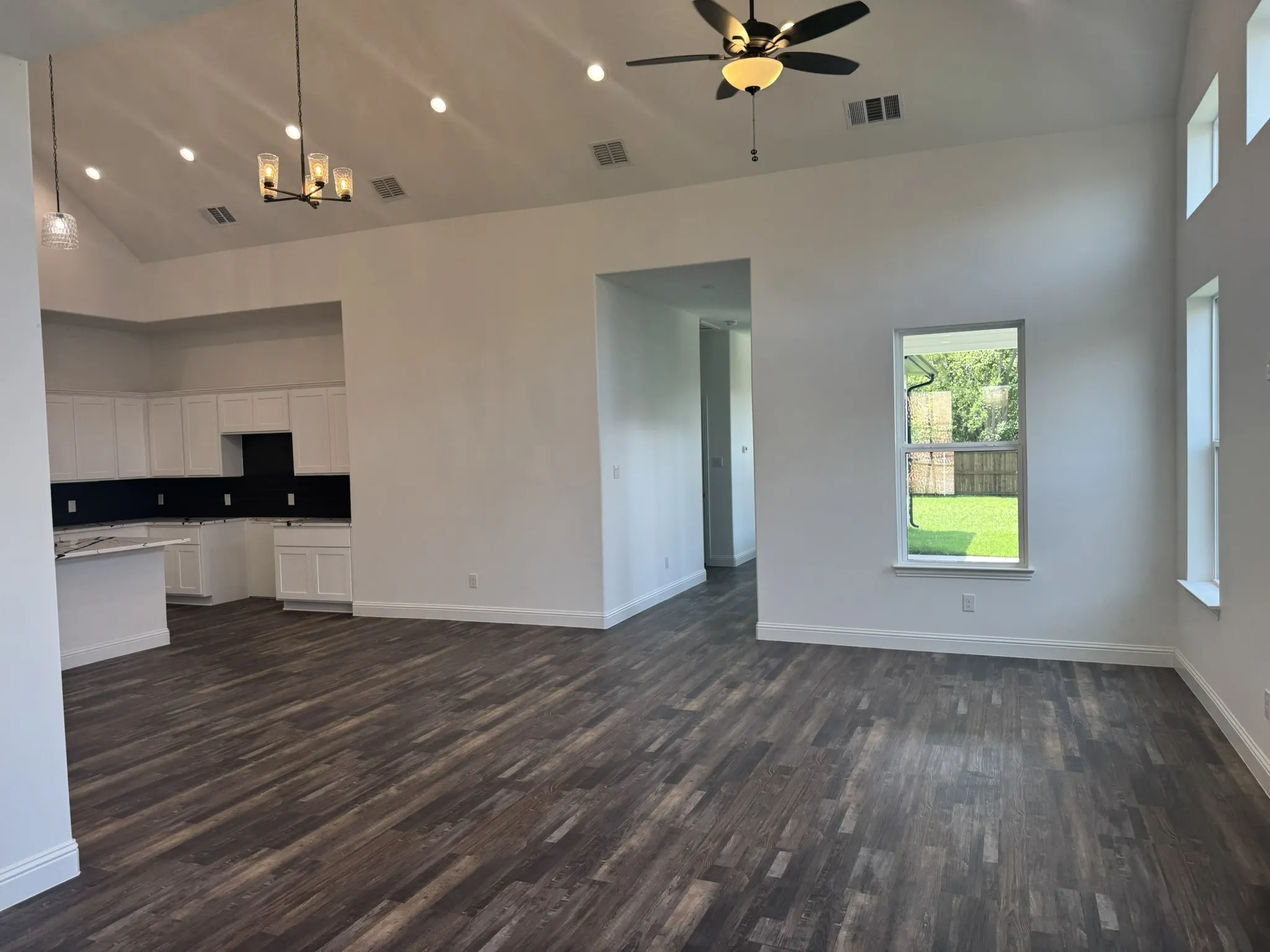 Large Living / Dining Area in this Open Concept