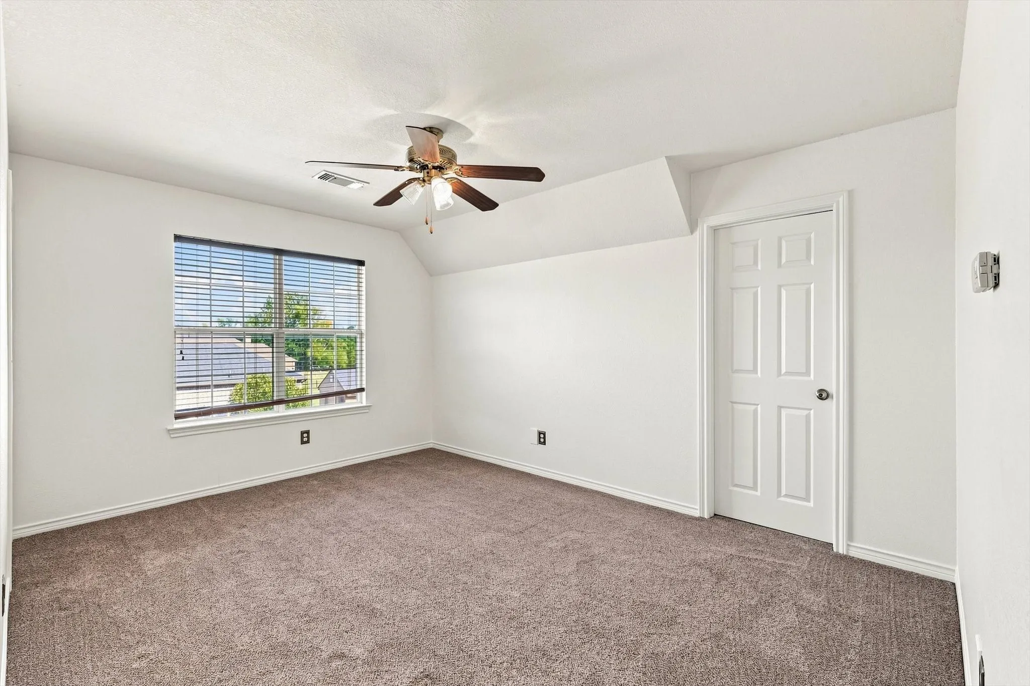1 of 3 upstairs bedrooms. Huge closet!