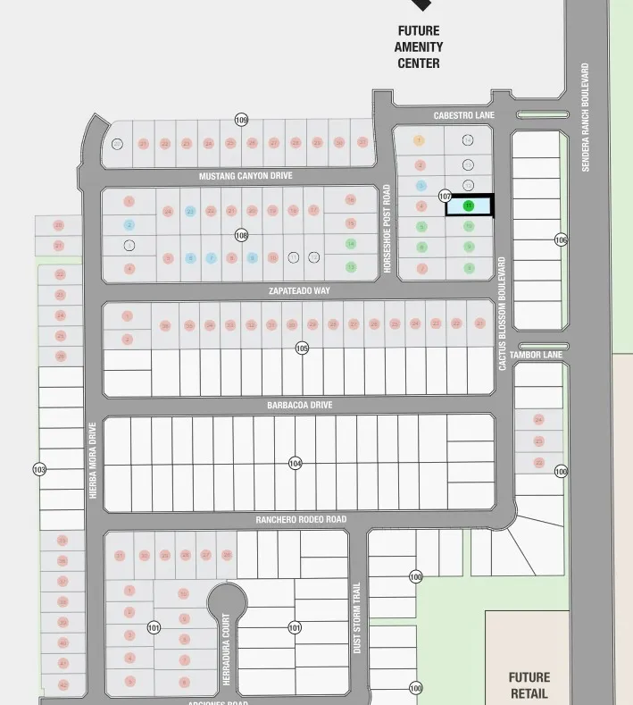 15053 Cactus Blossom Boulevard Site Map