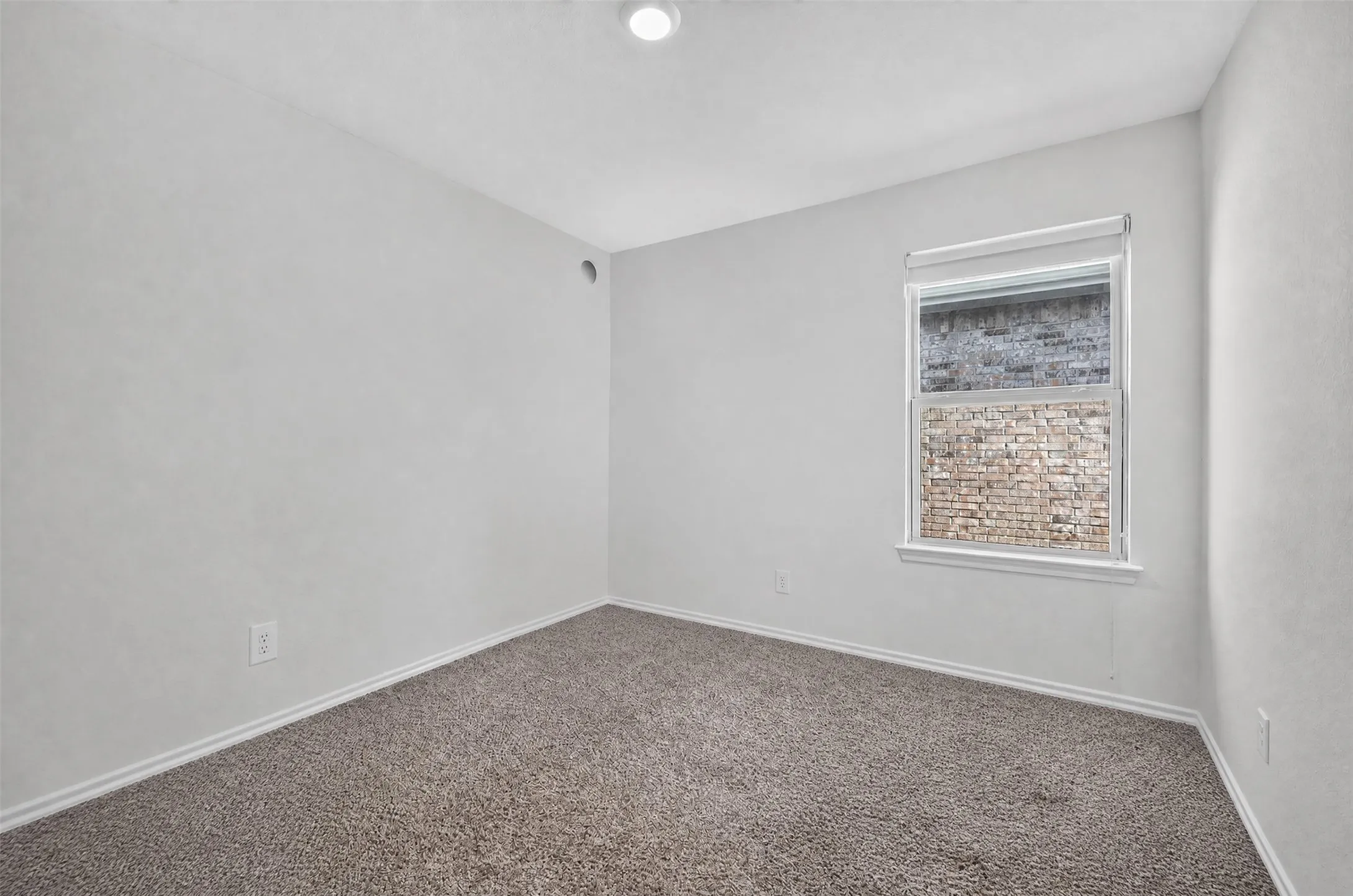 Virtually staged bedroom
