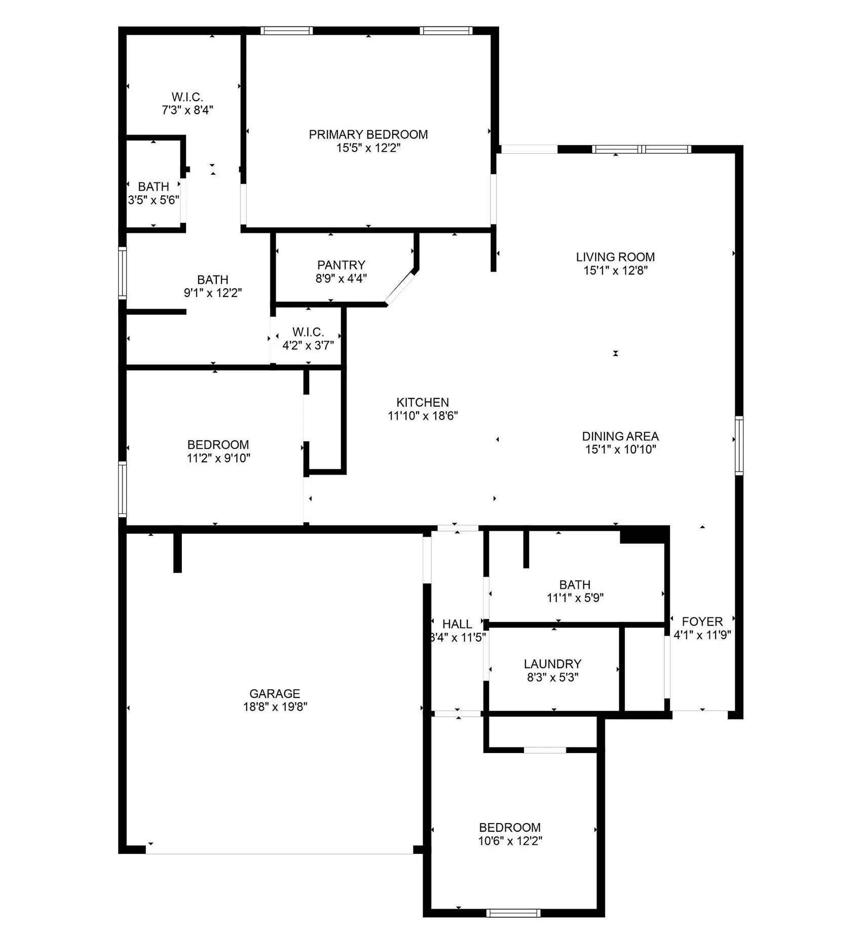 View of home floor plan