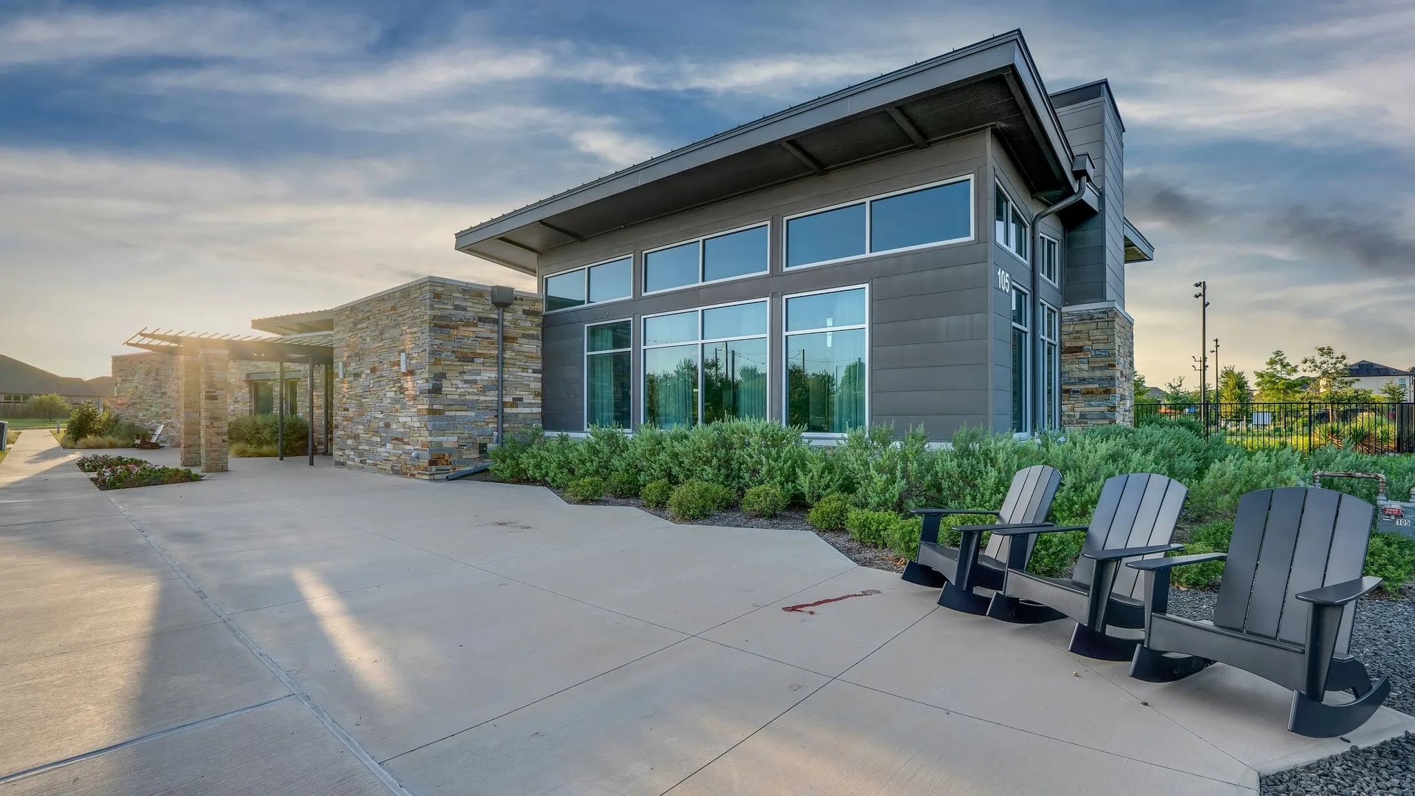 Trinity Falls resident clubhouse and amenity center.