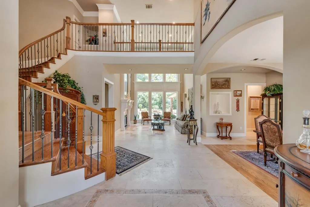 Hard floors throughout the home!