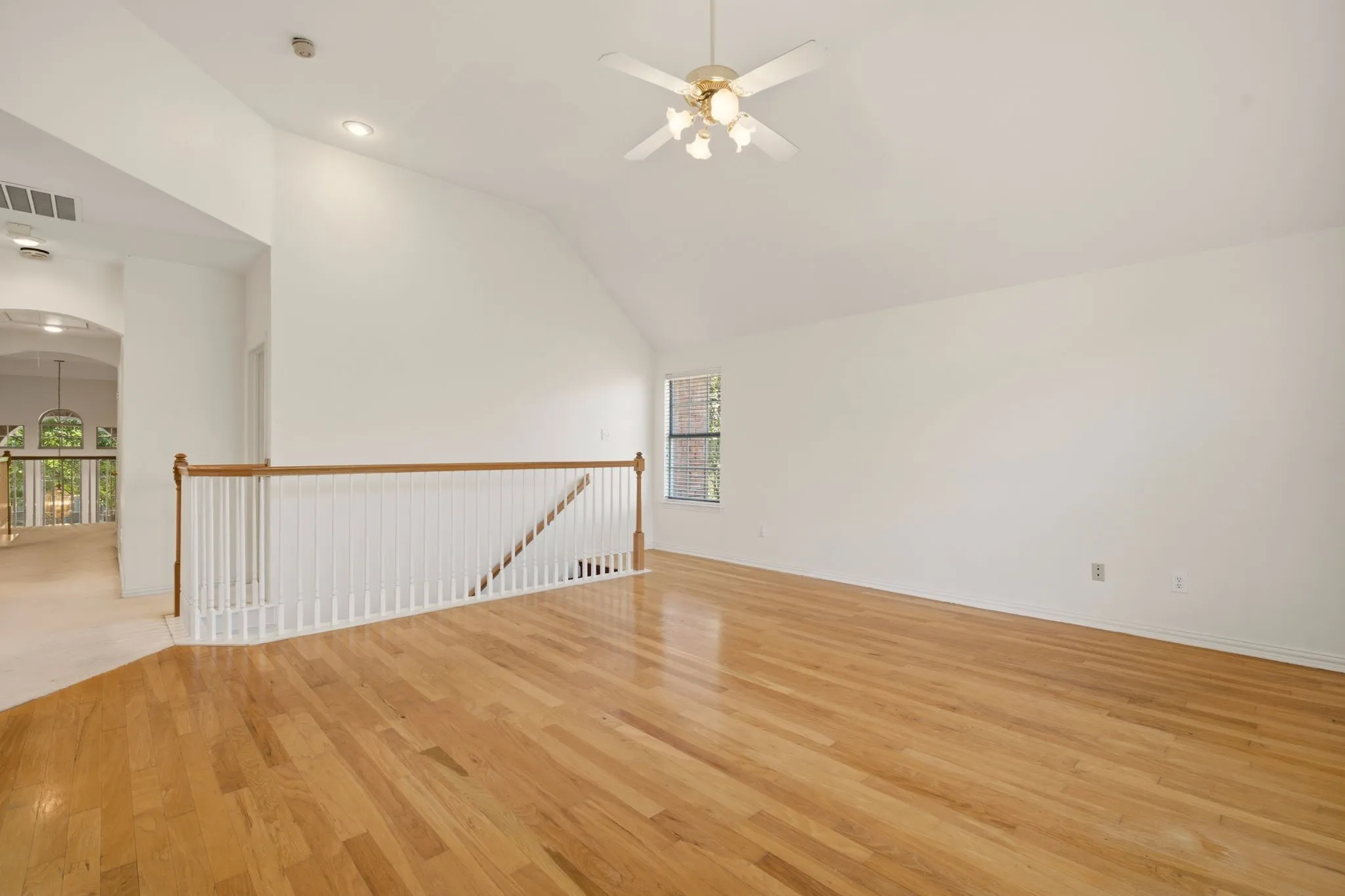 Upstairs gameroom view.
