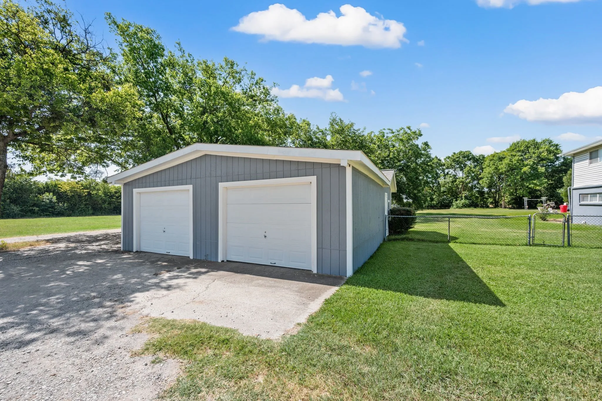 Two Car Garage