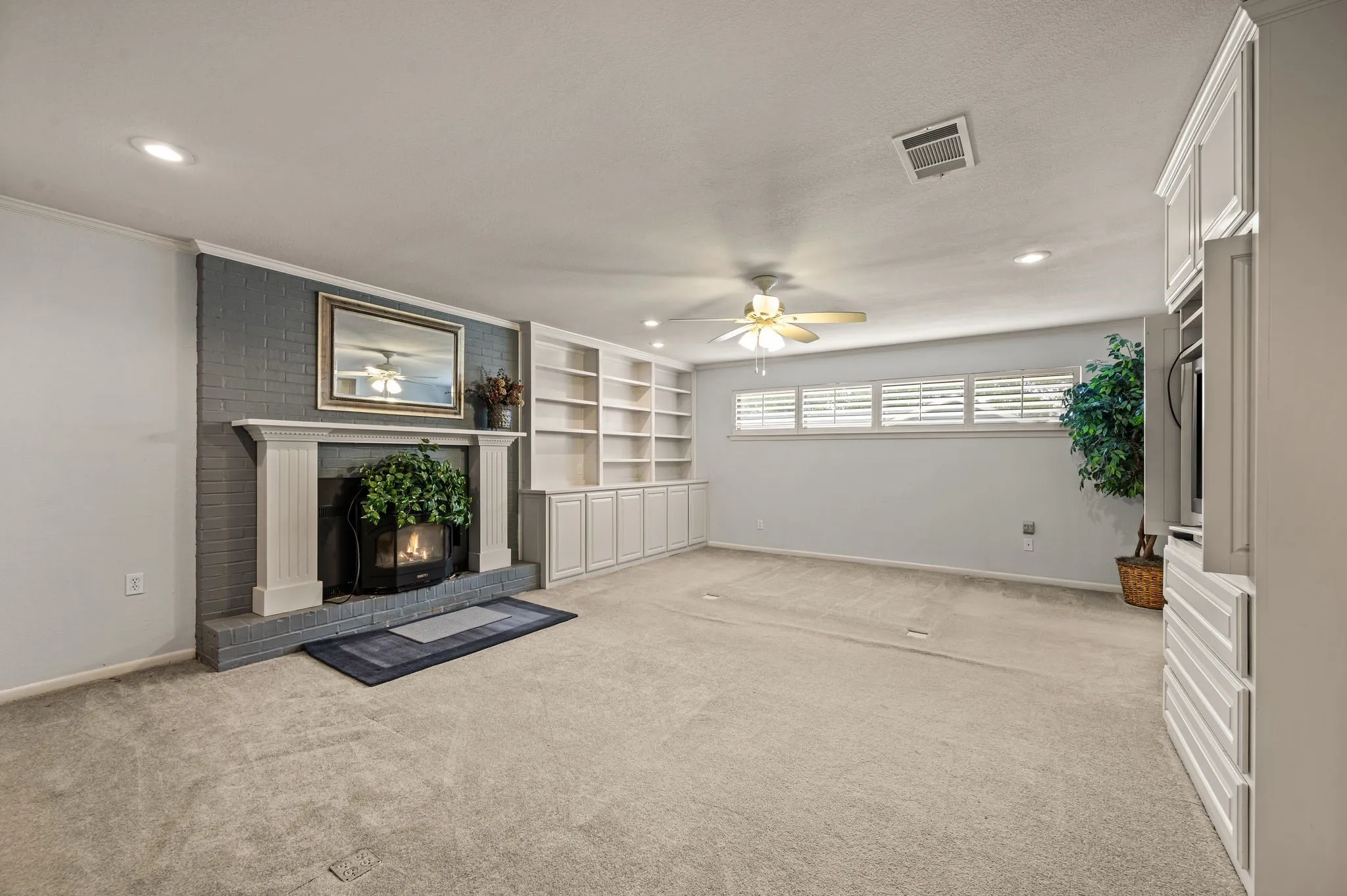 Primary Bedroom with Fireplace
