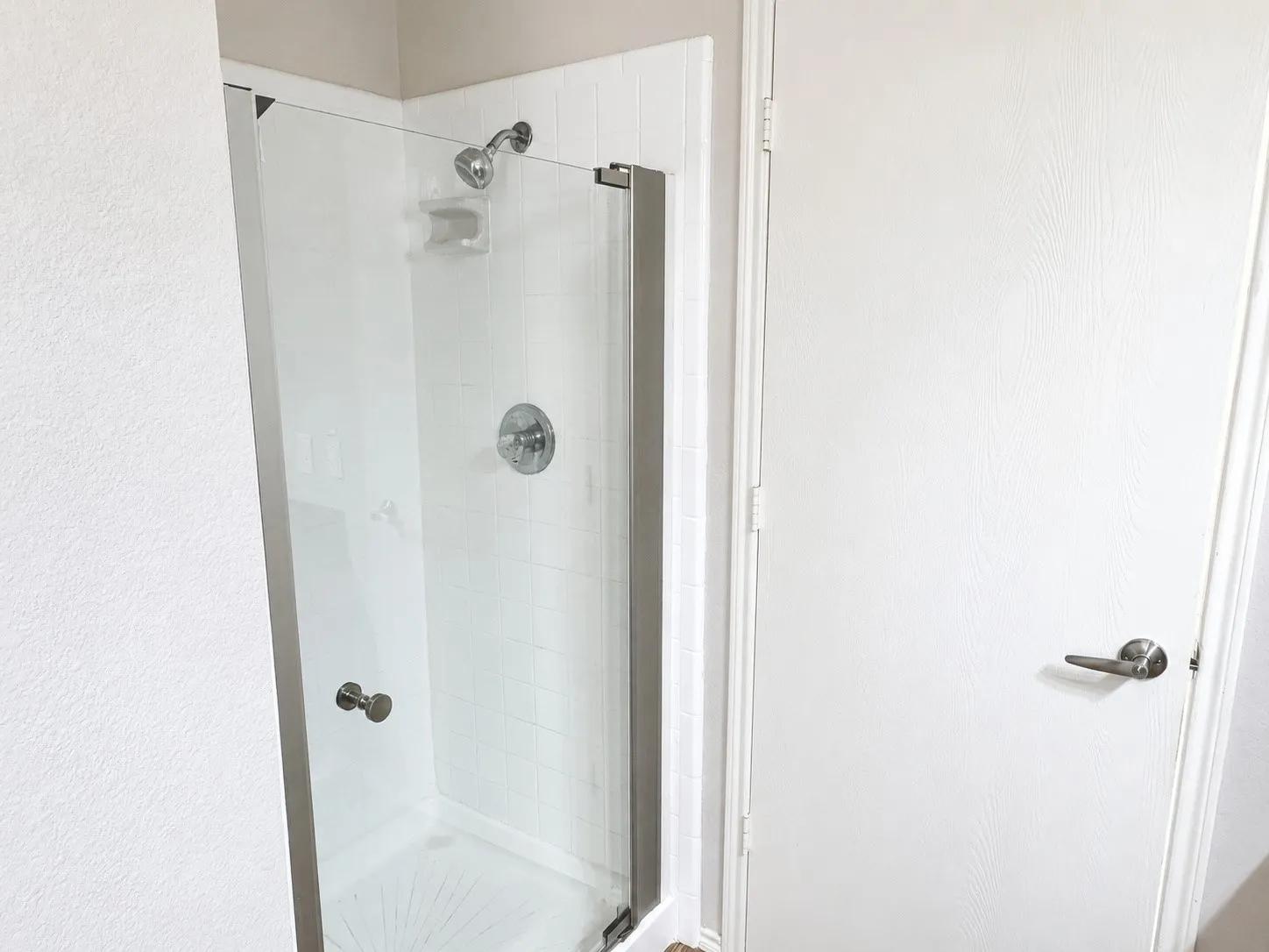 Primary bath - walk-in shower