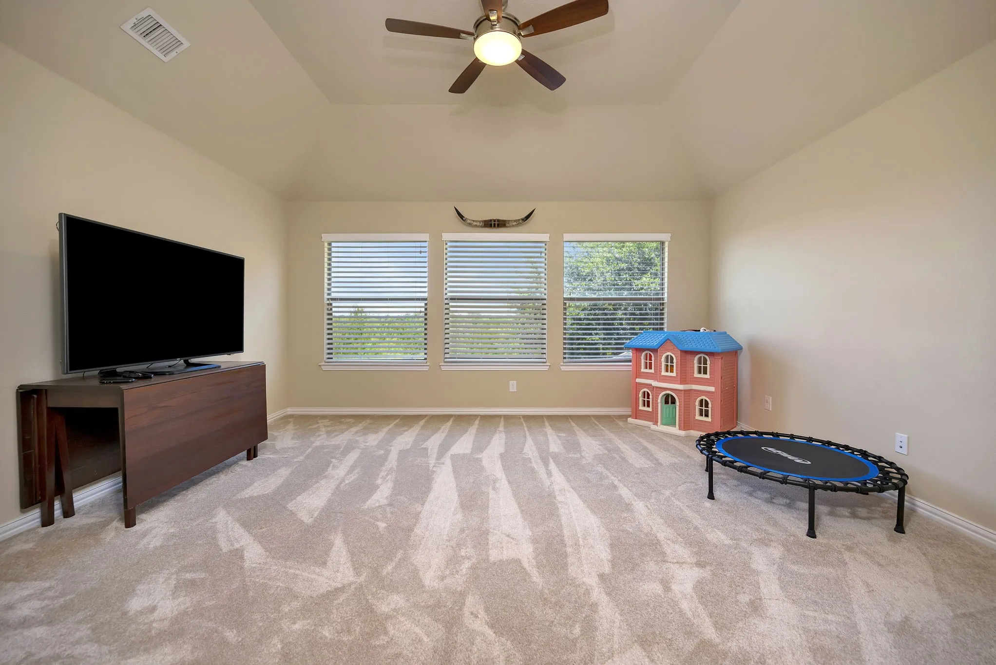 Large game room.