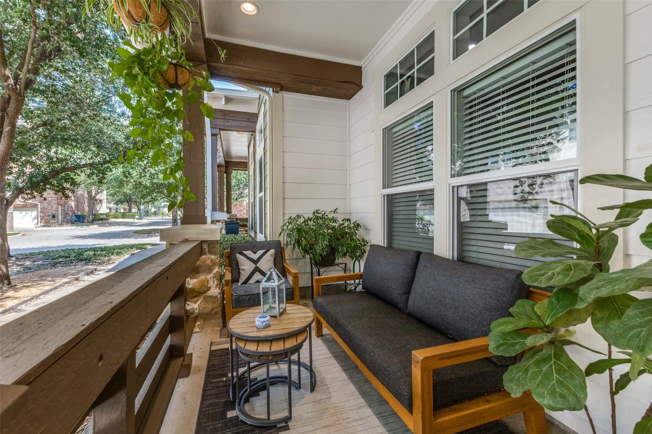 Covered patio