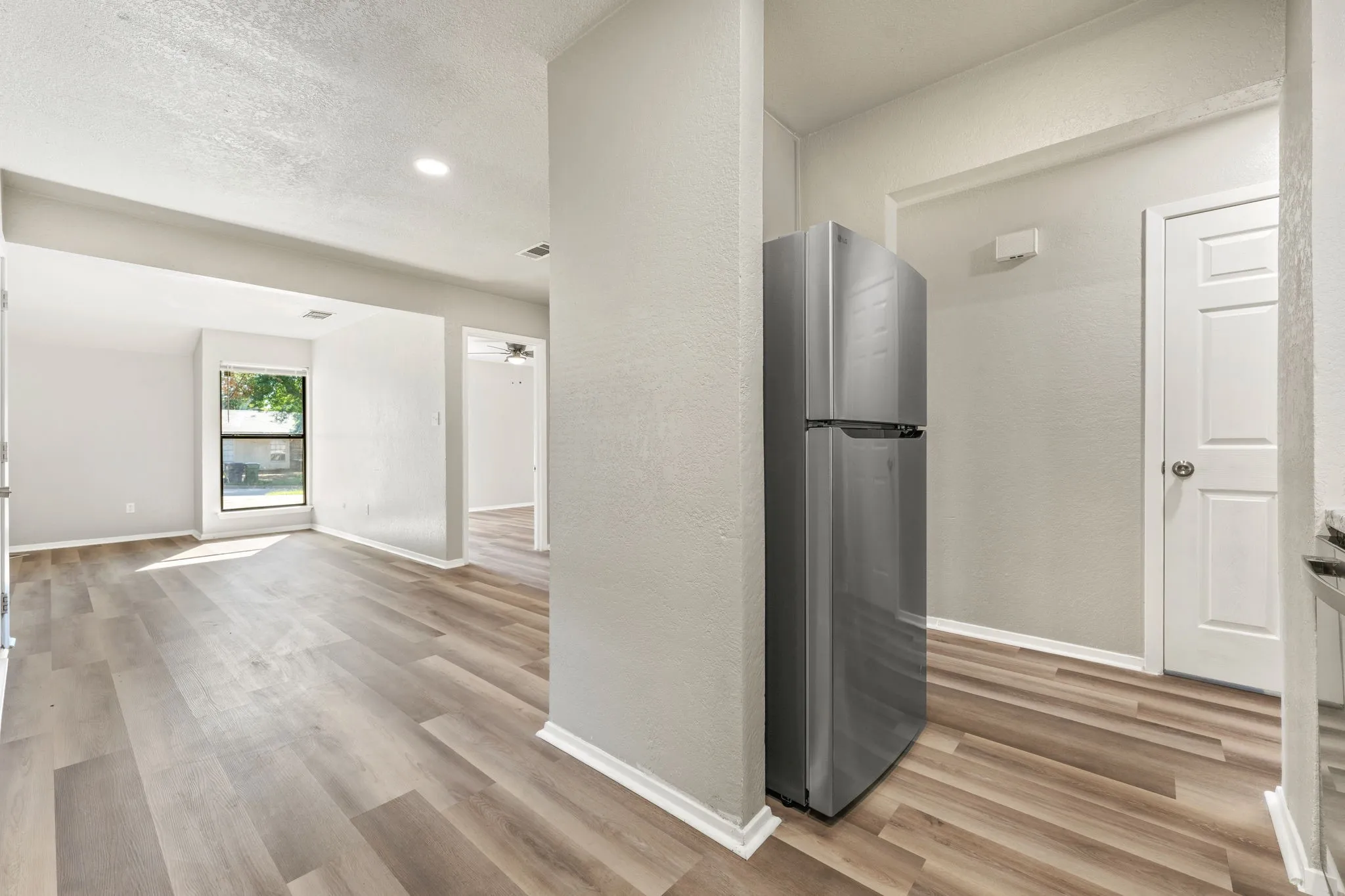 Kitchen, Living Room, Dining Areas