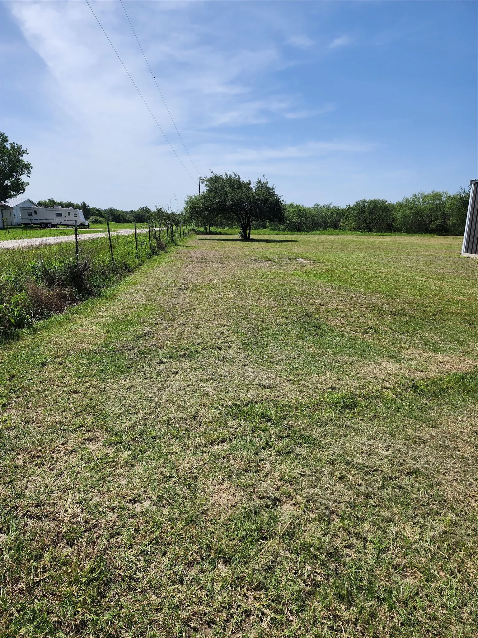 View from front of tract